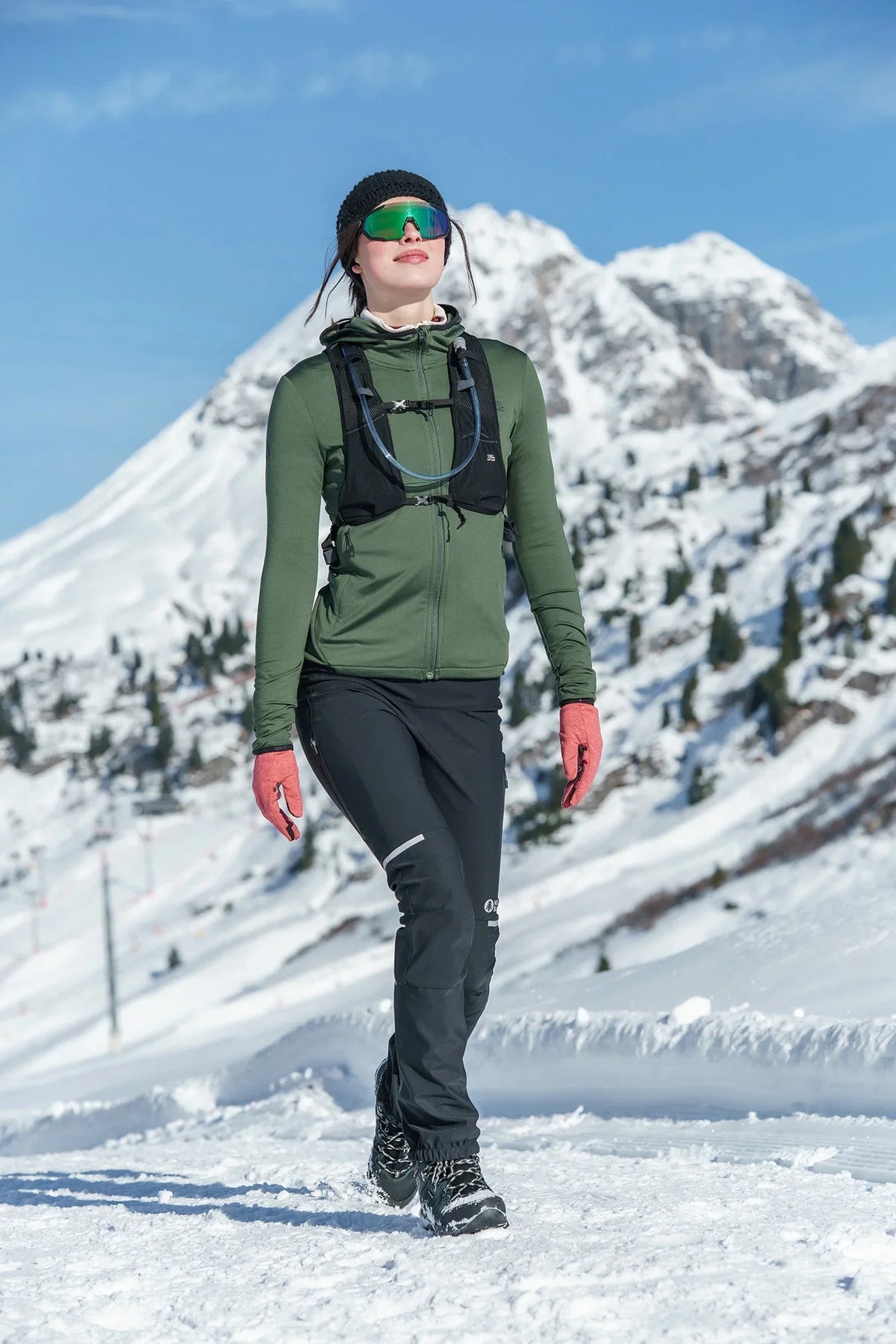 Waterproof multi-sport pants women's - SPLENDOR black-12