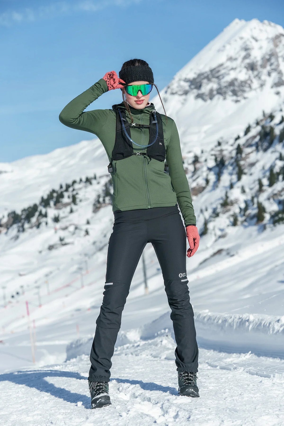 Waterproof multi-sport pants women's - SPLENDOR black-13