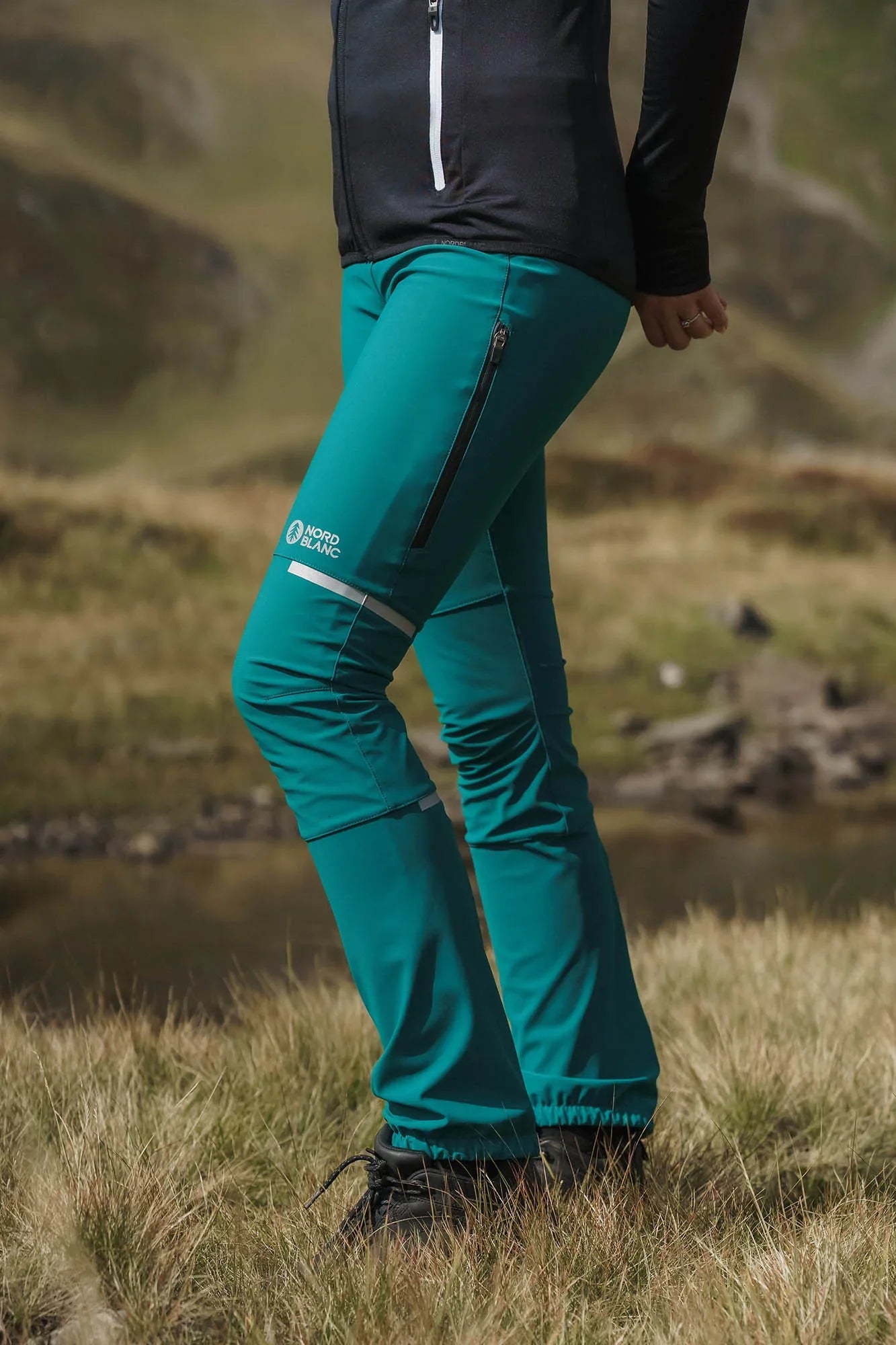 Pantaloni impermeabili multi-sport pentru femei - SPLENDOR verzi-5