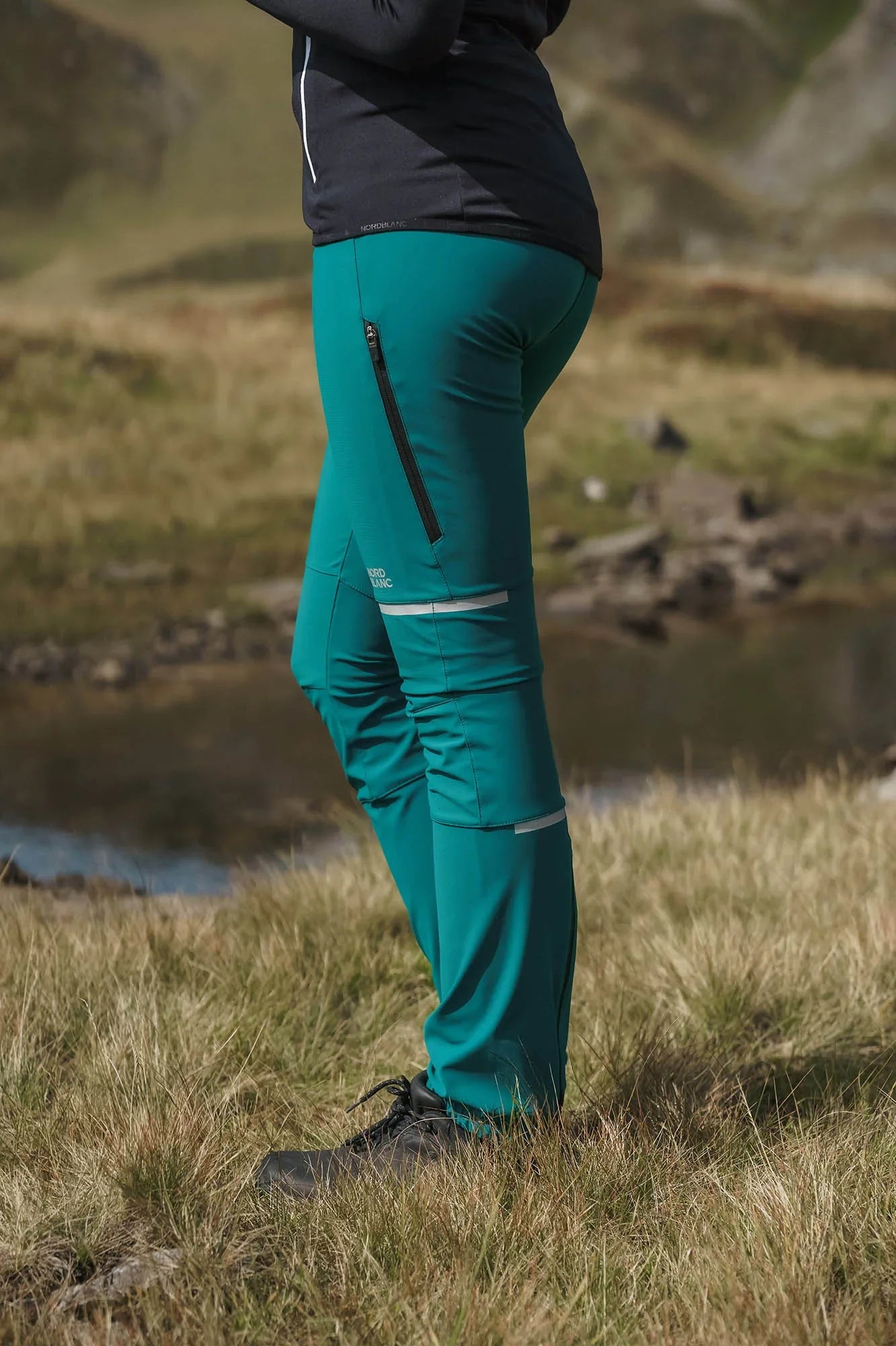 Pantaloni impermeabili multi-sport pentru femei - SPLENDOR verzi-6