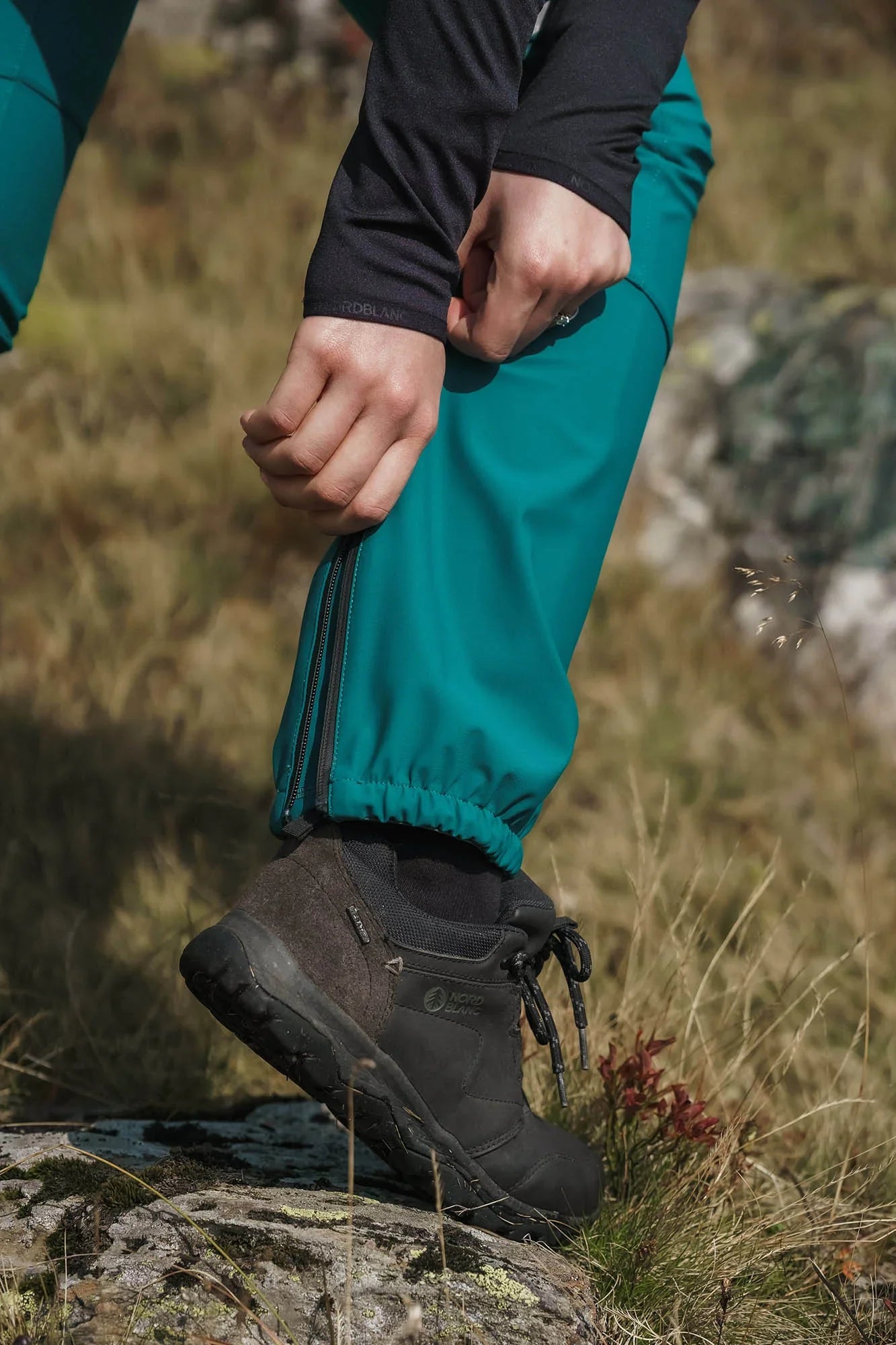 Pantaloni impermeabili multi-sport pentru femei - SPLENDOR verzi-10
