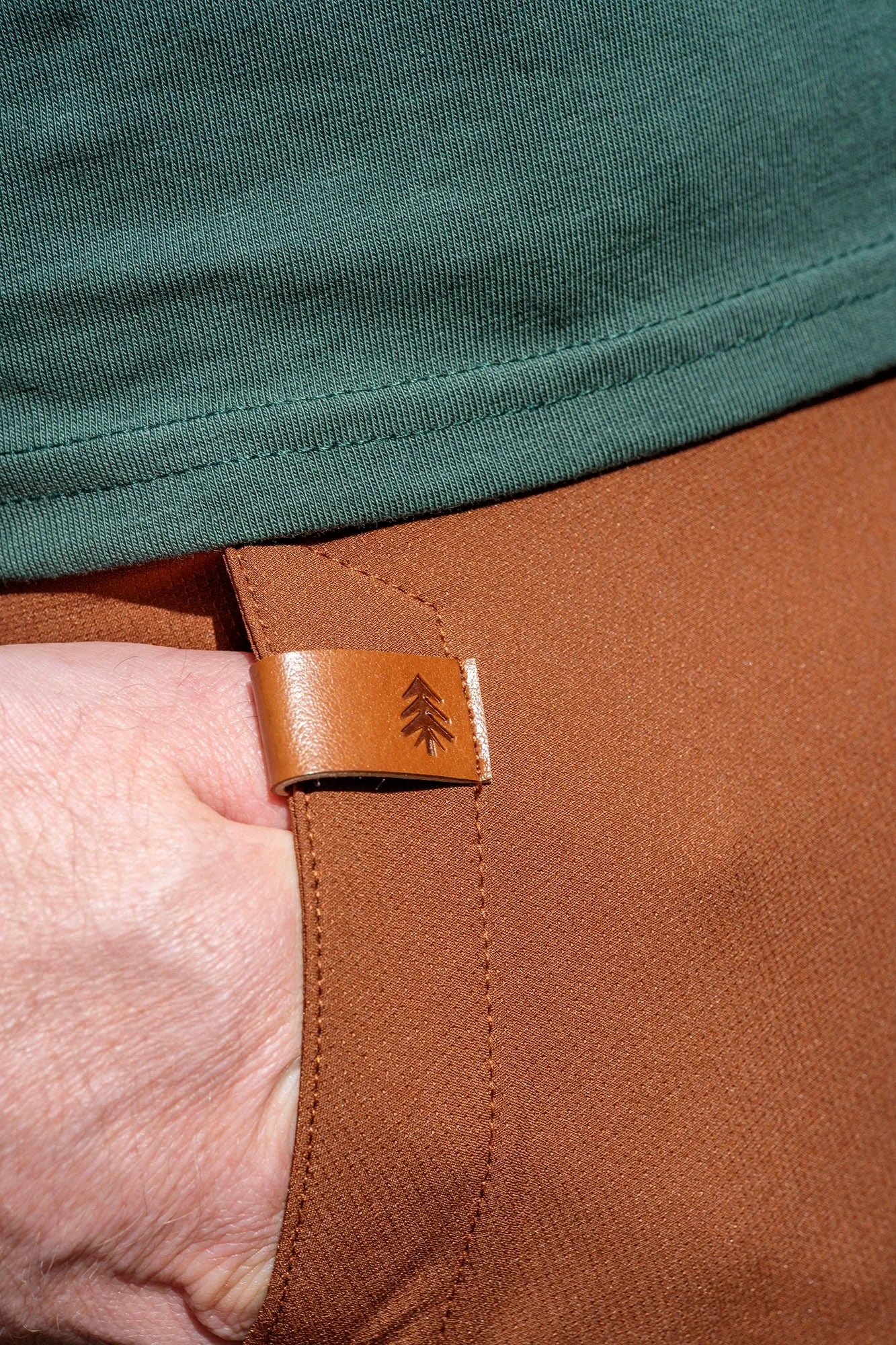 Outdoor shorts men's - CLIMBHIGH brown-8
