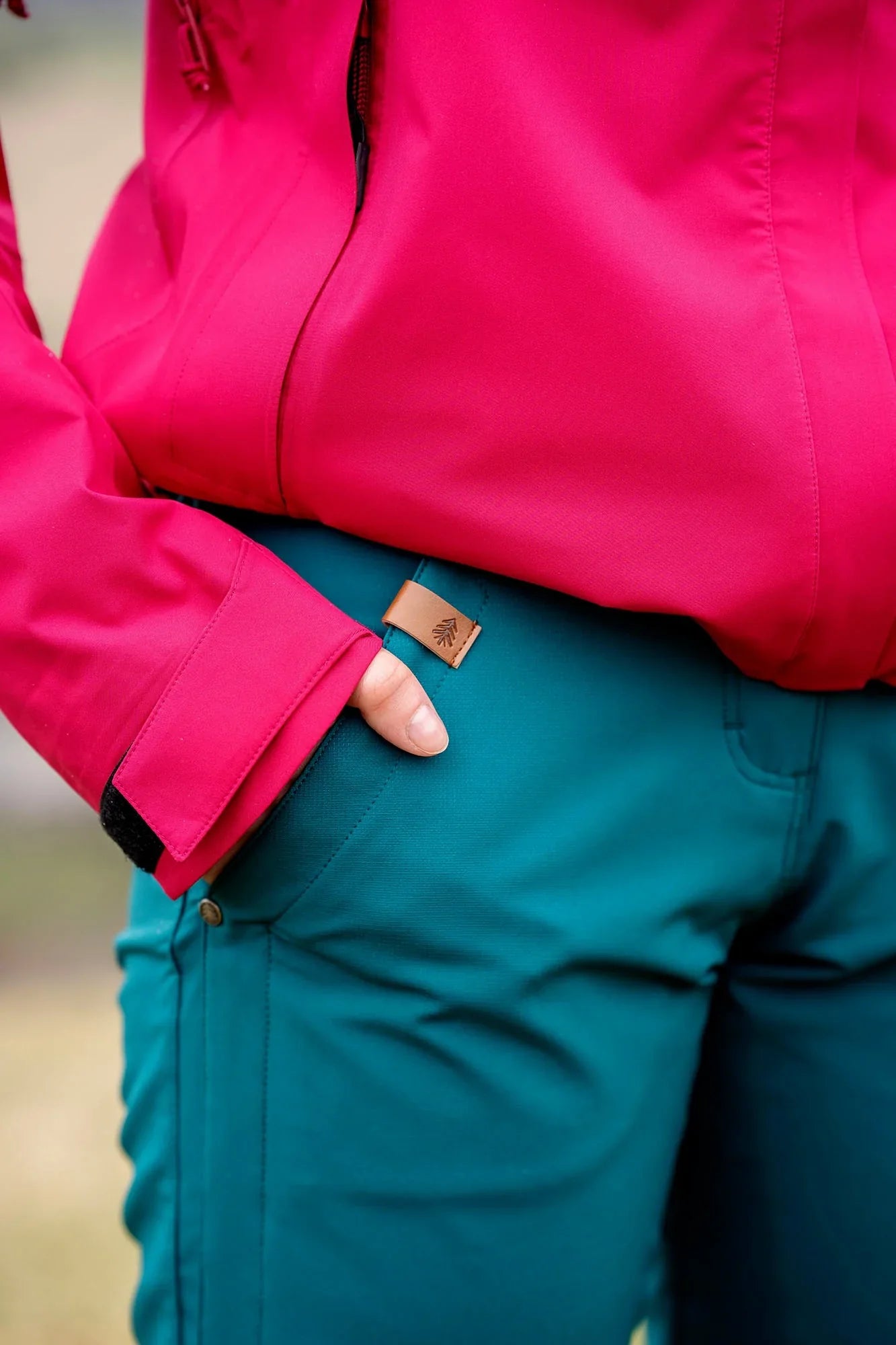 Outdoorhose Damen - UPLIFT grün-6