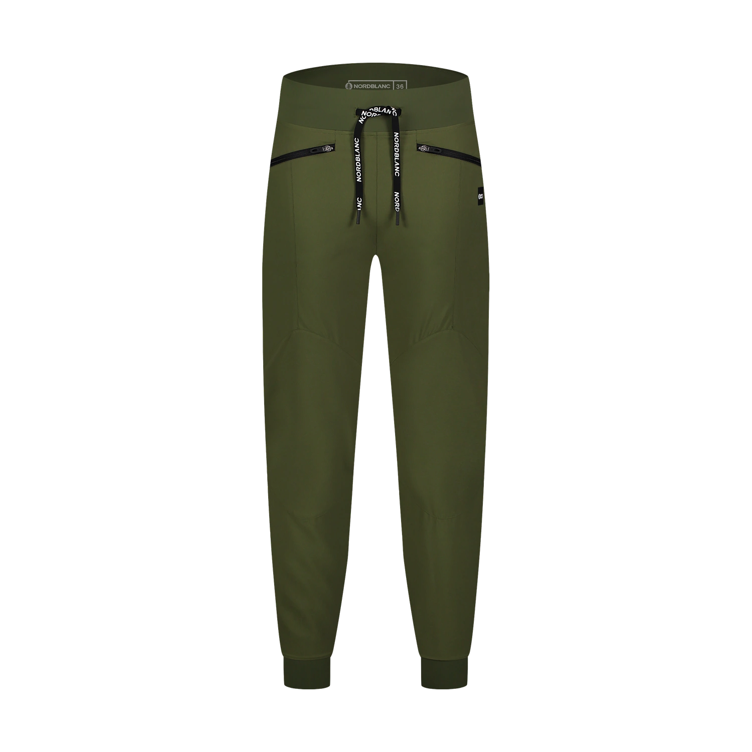 Leichte Outdoor-Hose mit Trainingshoseschnitt Damen - REALM grün