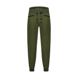 Lehké outdoor kalhoty teplákového střihu dámské - REALM zelené