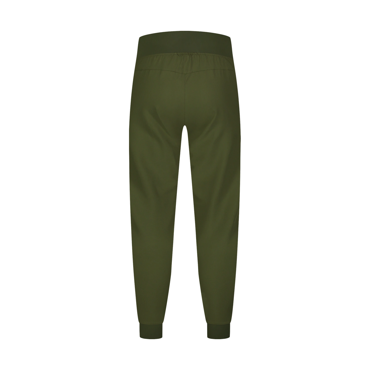 Lightweight outdoor pants with sweatpants cut women's - REALM green-4
