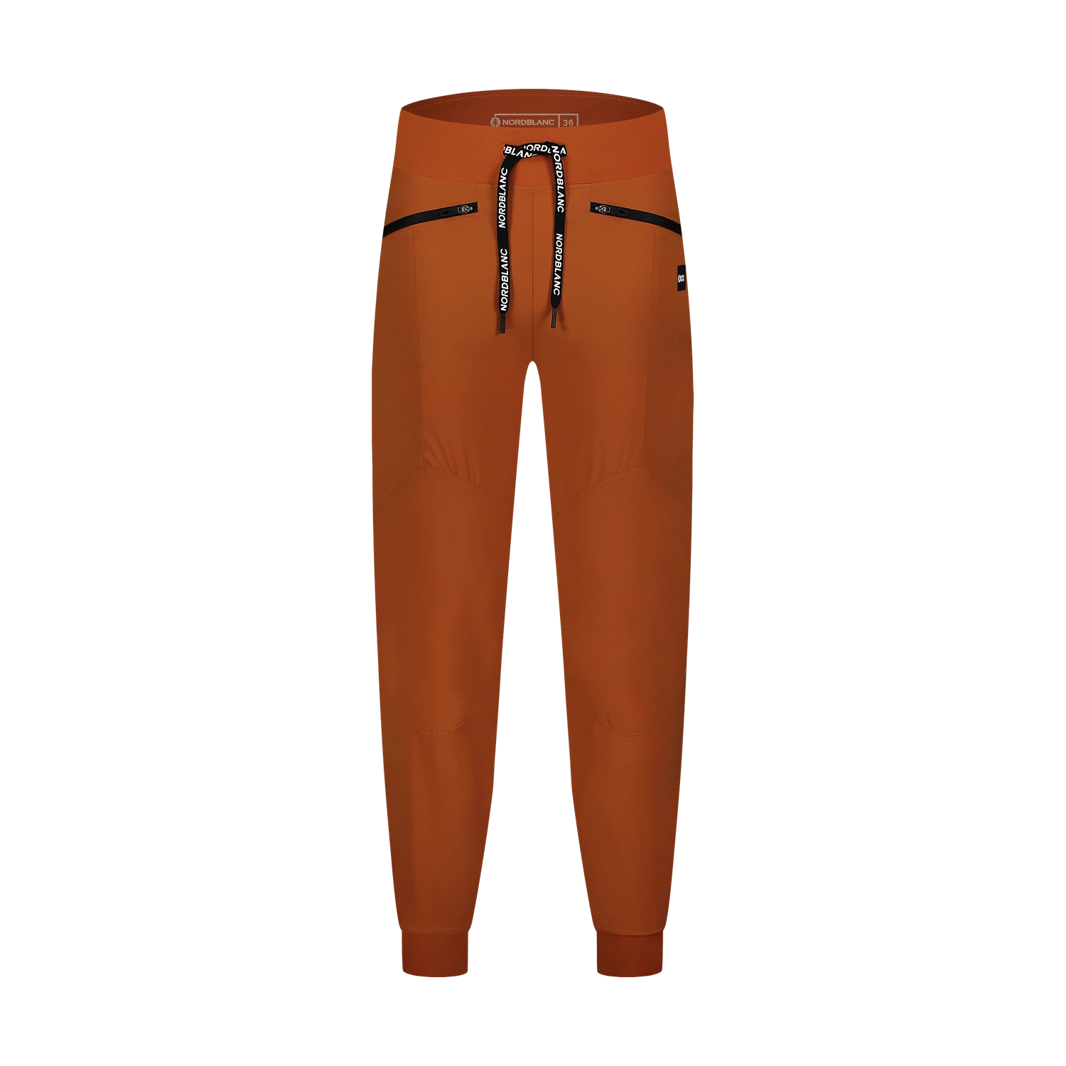 Leichte Outdoor-Hose mit Trainingshoseschnitt Damen - REALM braun