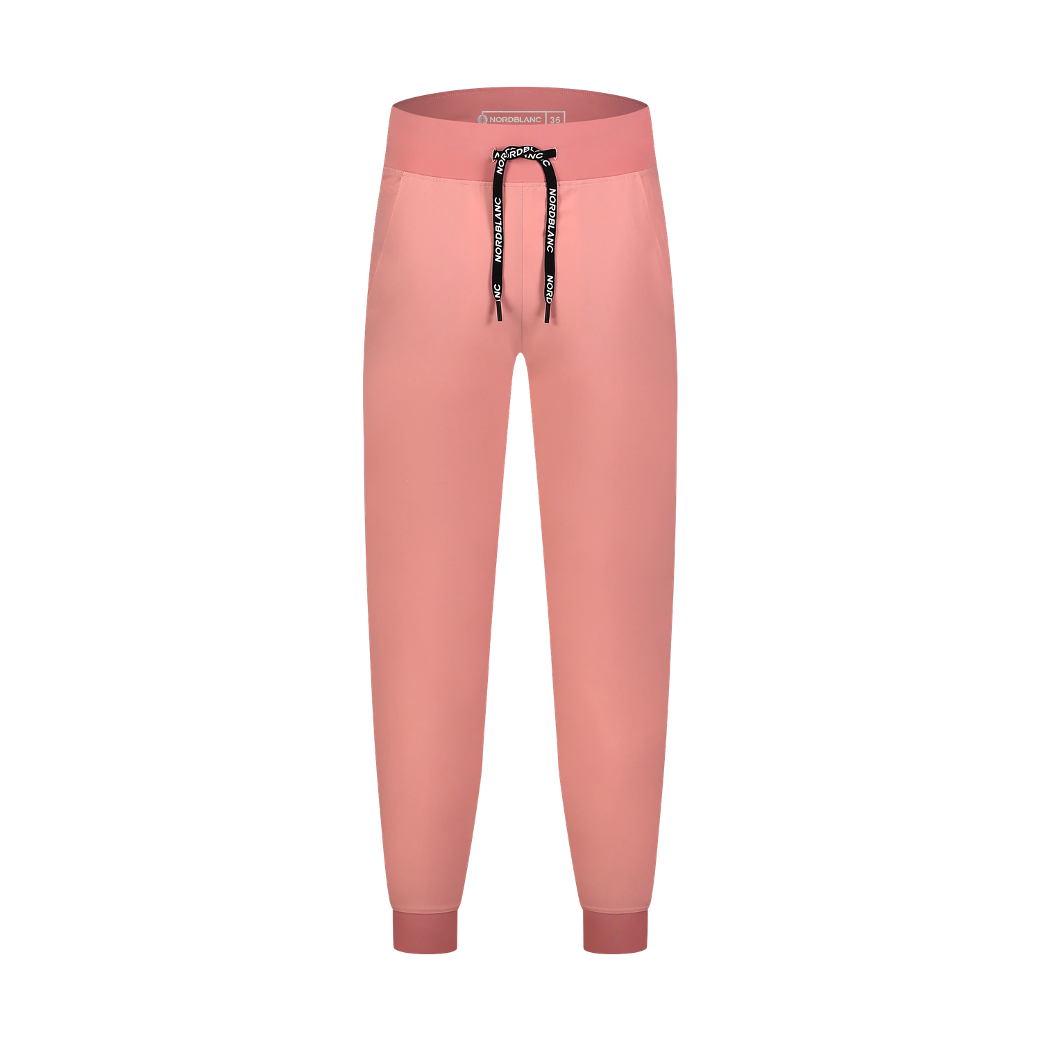 Leichte Outdoor-Hose mit Trainingshoseschnitt Damen - ENIGMA pink