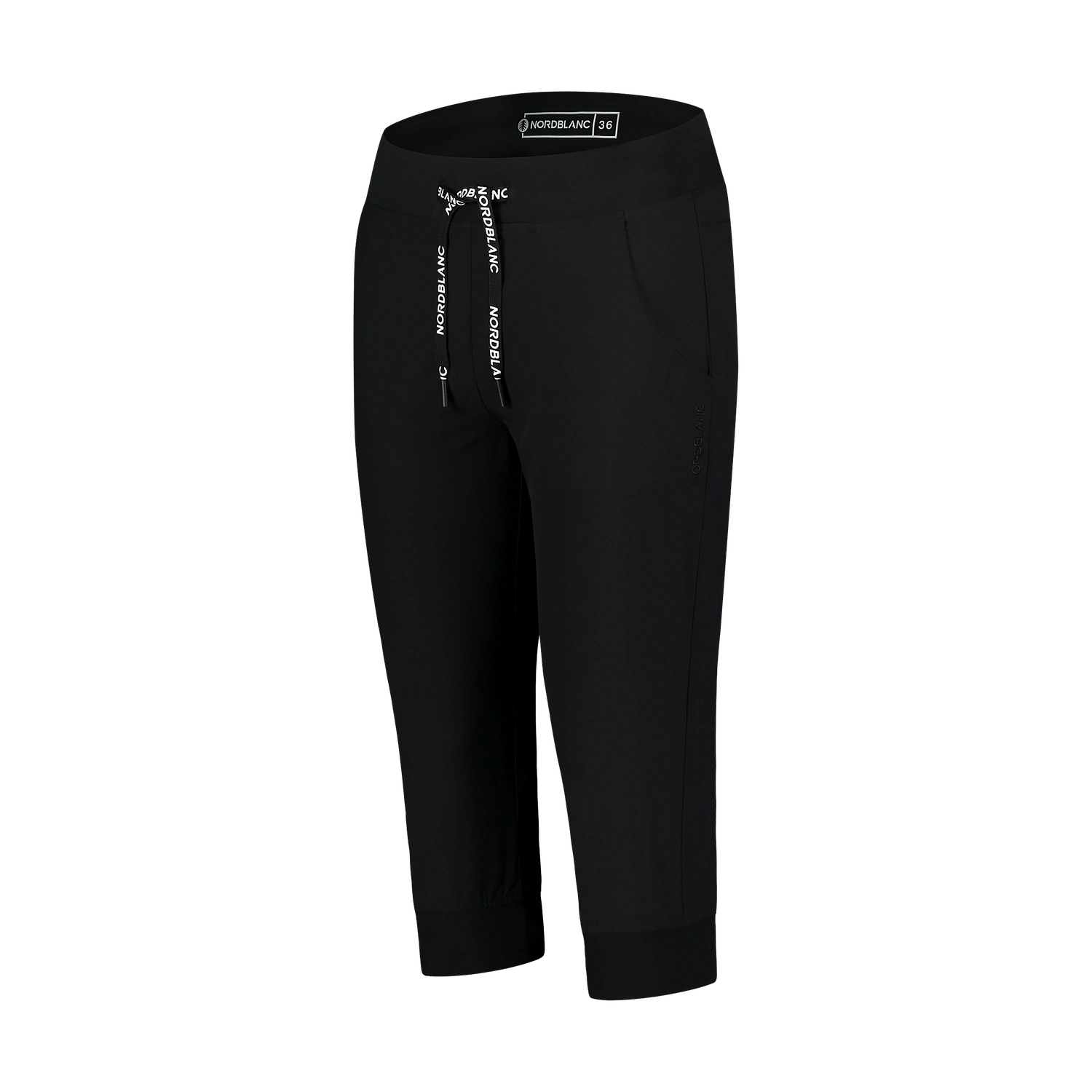 Pantaloni scurți ușori outdoor pentru femei - CAPTIVATE negri-2