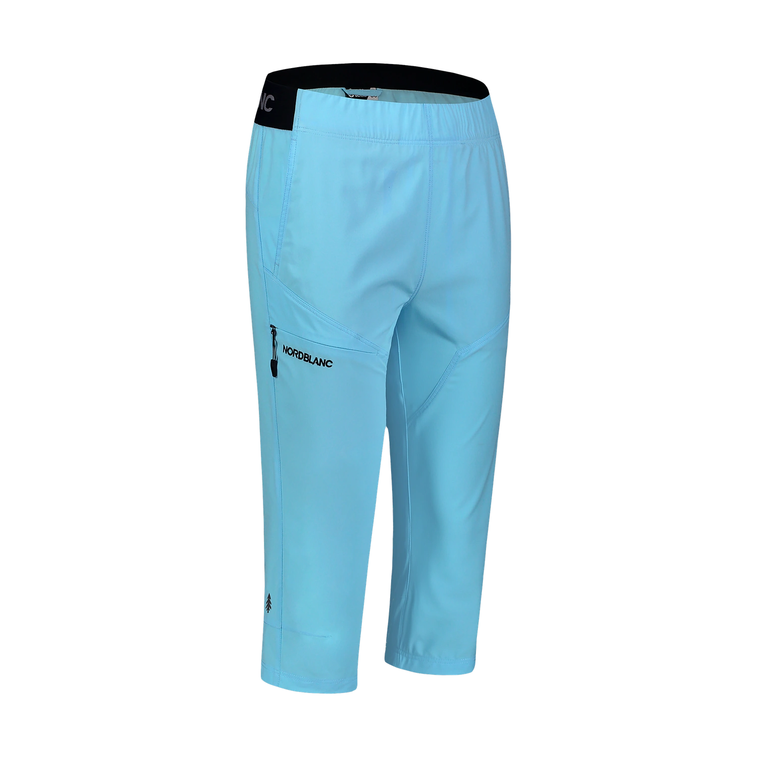 Pantaloni scurți ușori outdoor pentru femei - MAGNIFICENCE albaștri-2