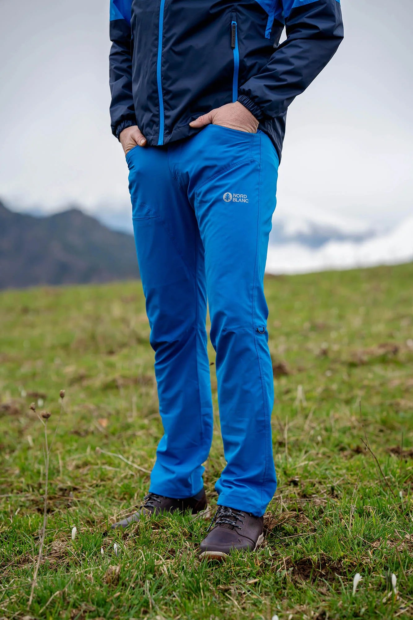 Light outdoor pants men's - GORGE blue-5