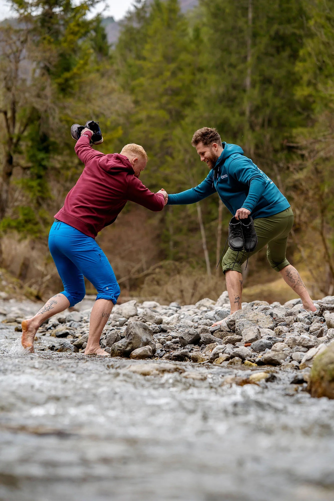 Light outdoor pants men's - GORGE blue-6