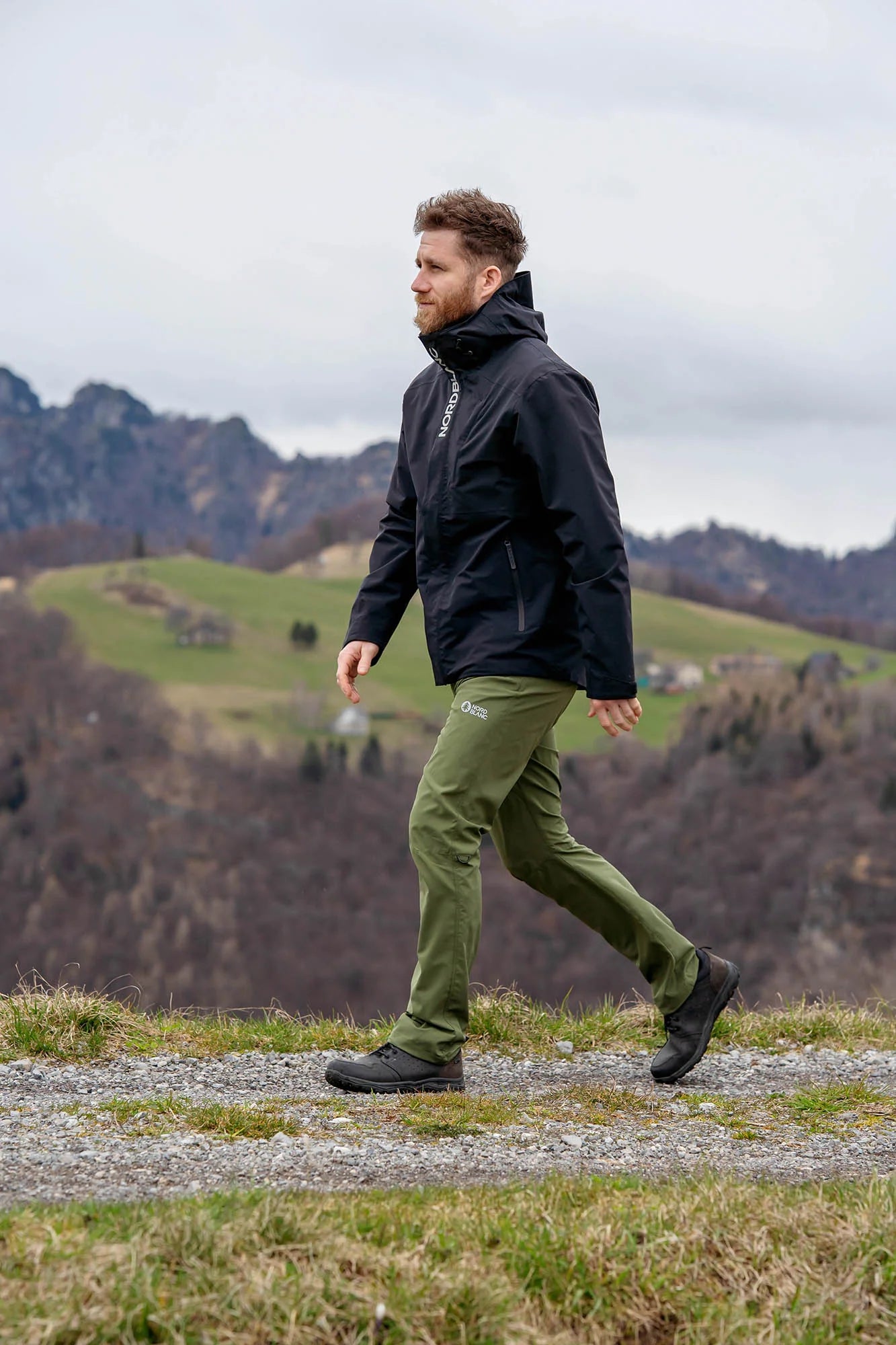 Leichte- Outdoorhose Herren - GORGE grün-3