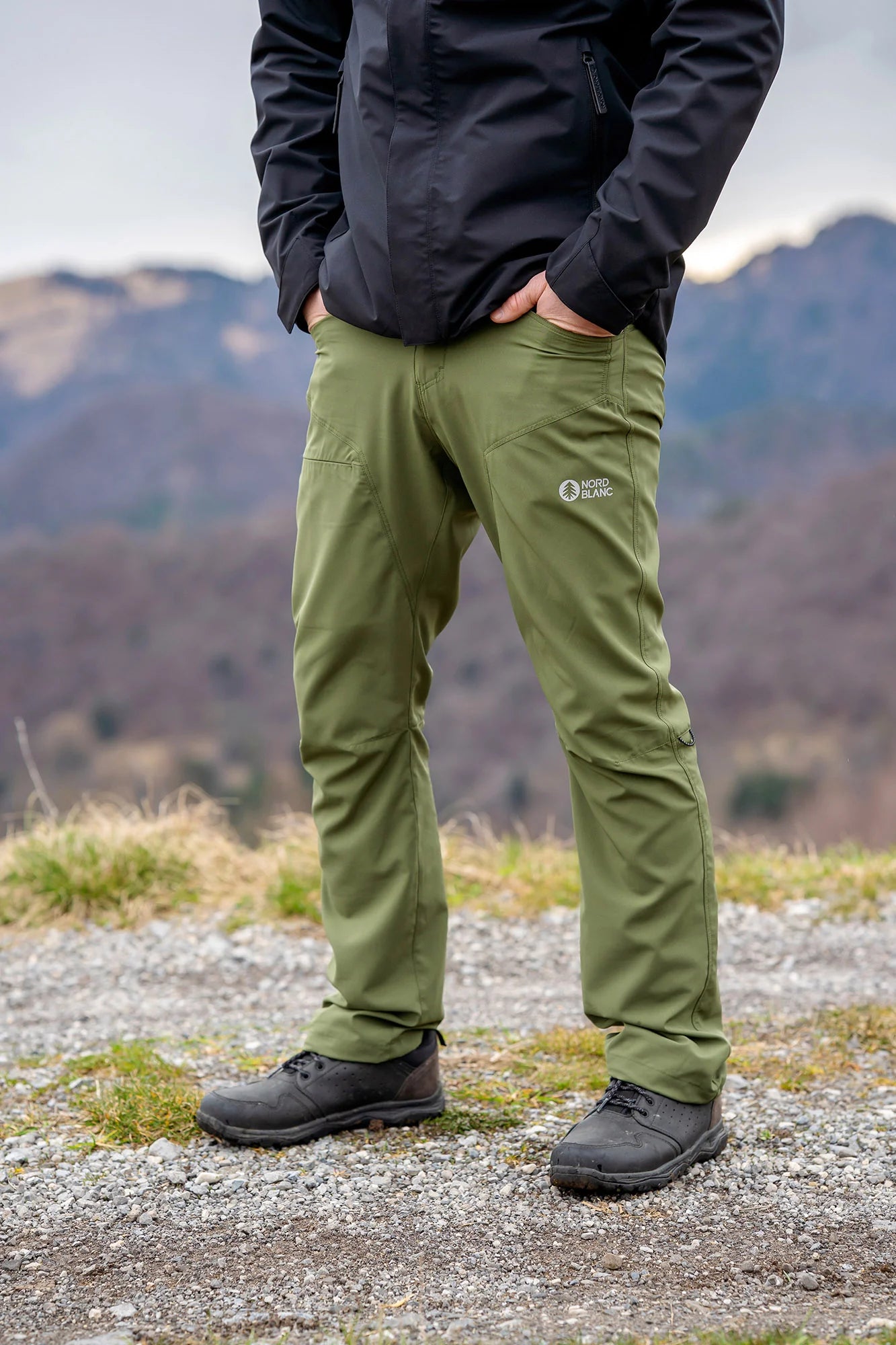 Leichte- Outdoorhose Herren - GORGE grün-4
