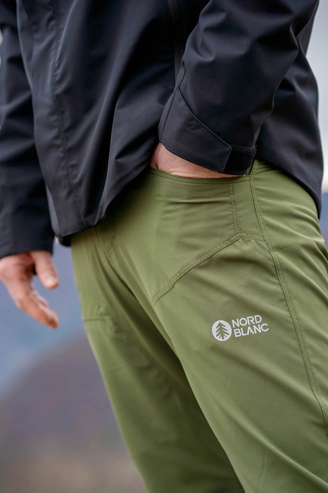 Leichte- Outdoorhose Herren - GORGE grün-5