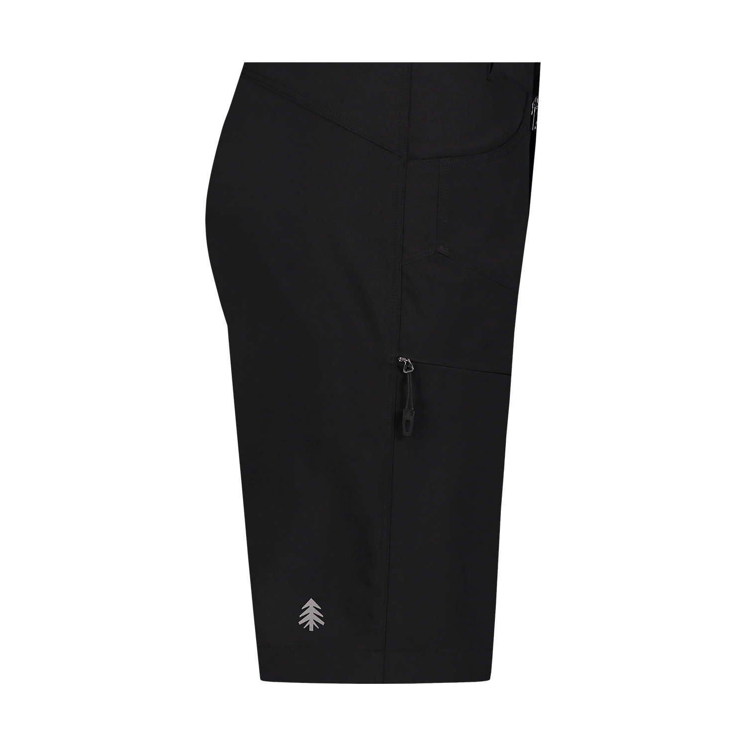 Pantaloni scurți ușori outdoor pentru bărbați - SIERRA negri-3