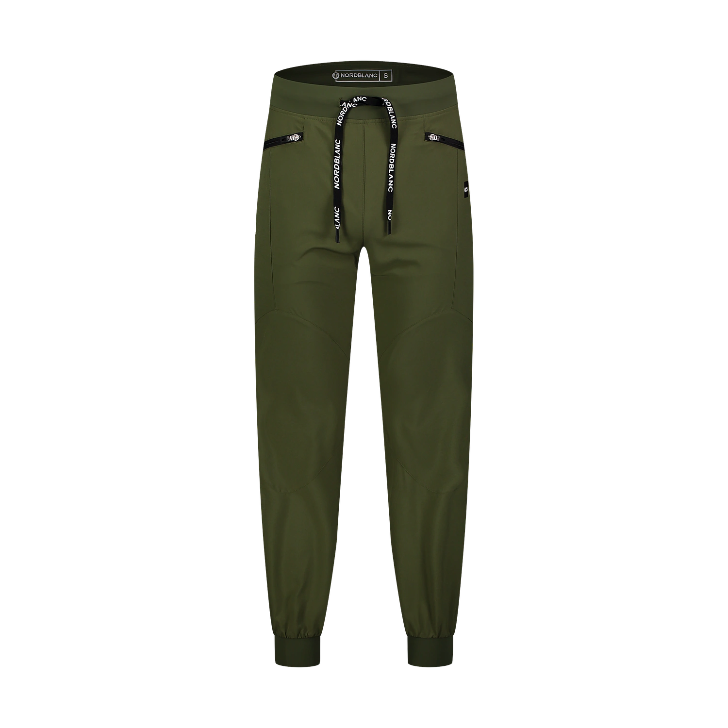 Leichte Outdoor-Hose mit Trainingshoseschnitt Herren - LORD grün