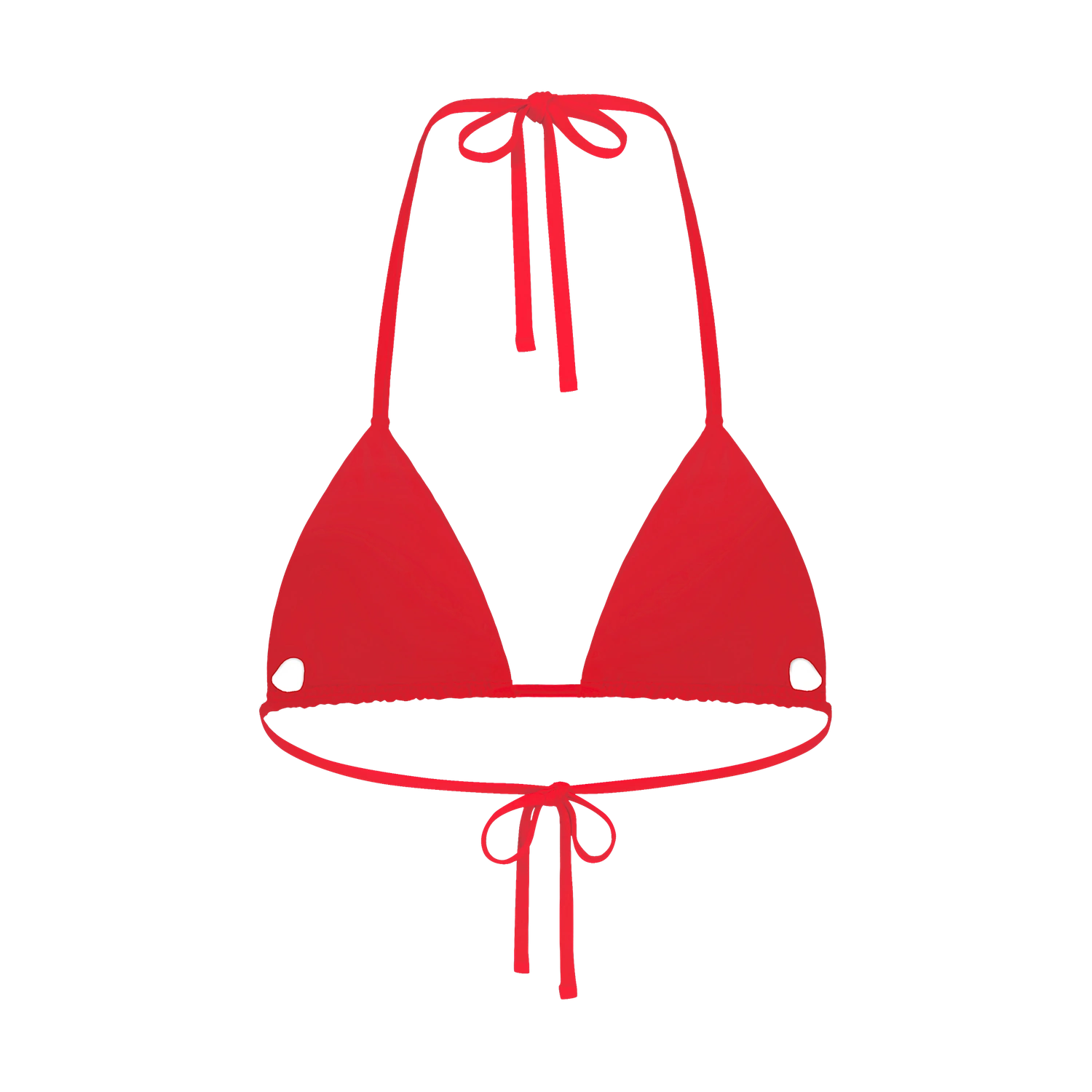 Bikini-Top Damen - MAGICRIVER rot-2
