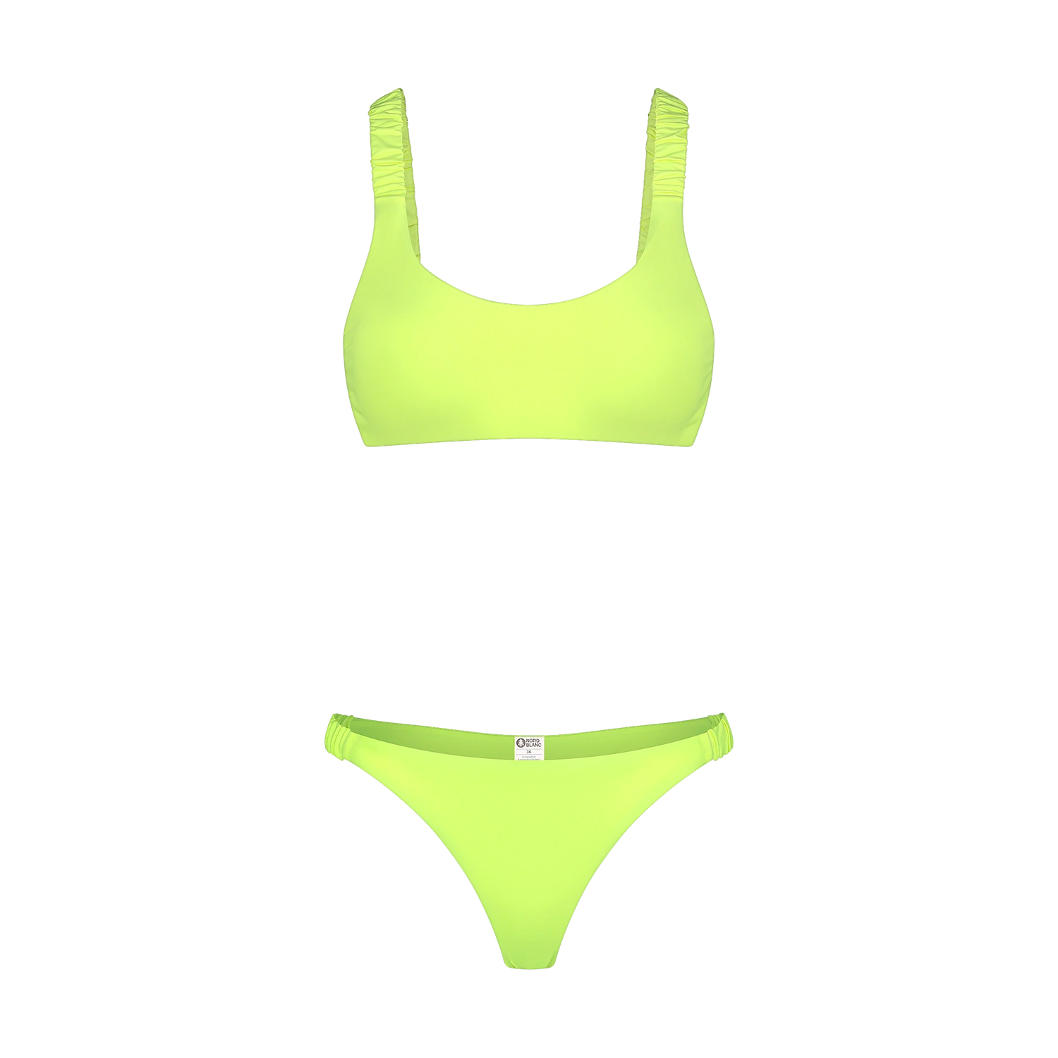 Top bikini pentru femei - ONLYLOVE galben-3