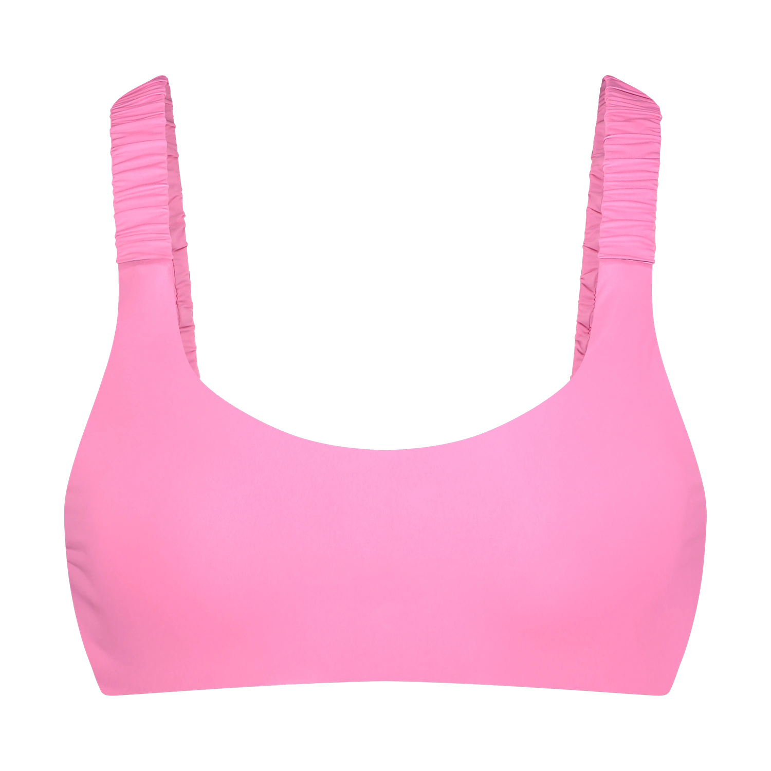 Bikinový top dámský - ONLYLOVE růžový-1