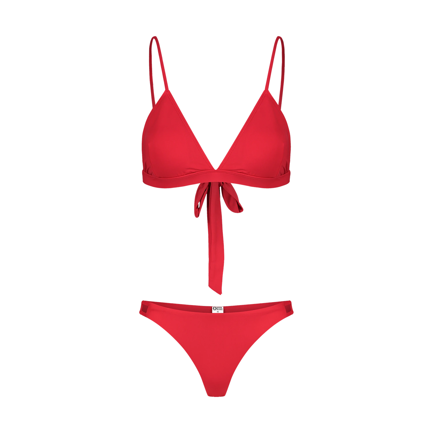 Bikini-Top Damen - WATERFALL rot-3