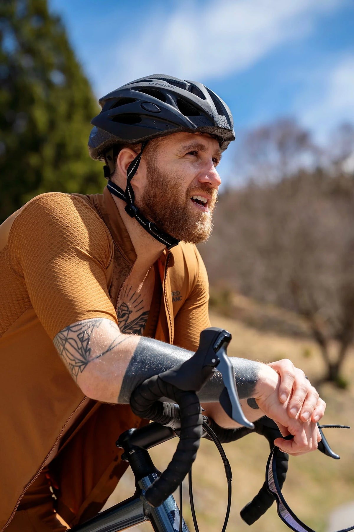Bike jersey men's - WONDERMENT brown-6