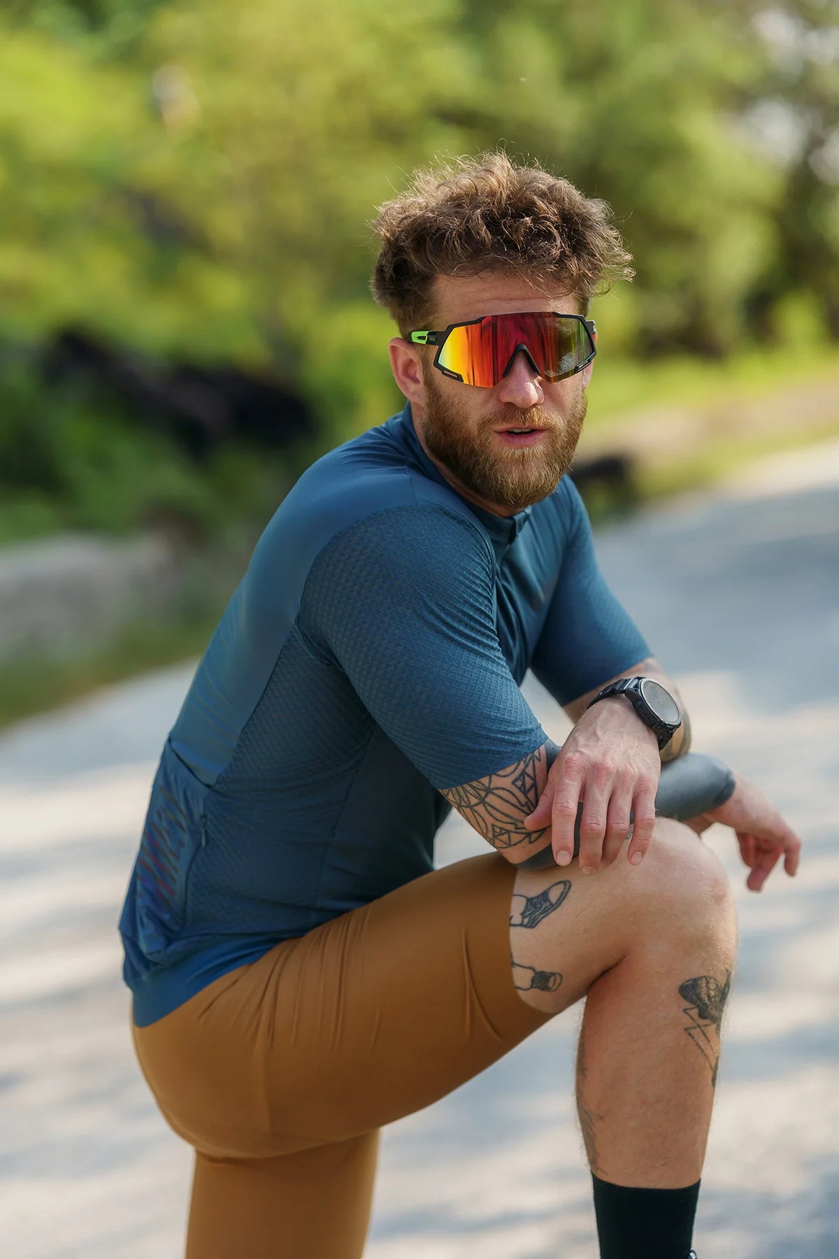 Bike jersey men's - WONDERMENT green-9