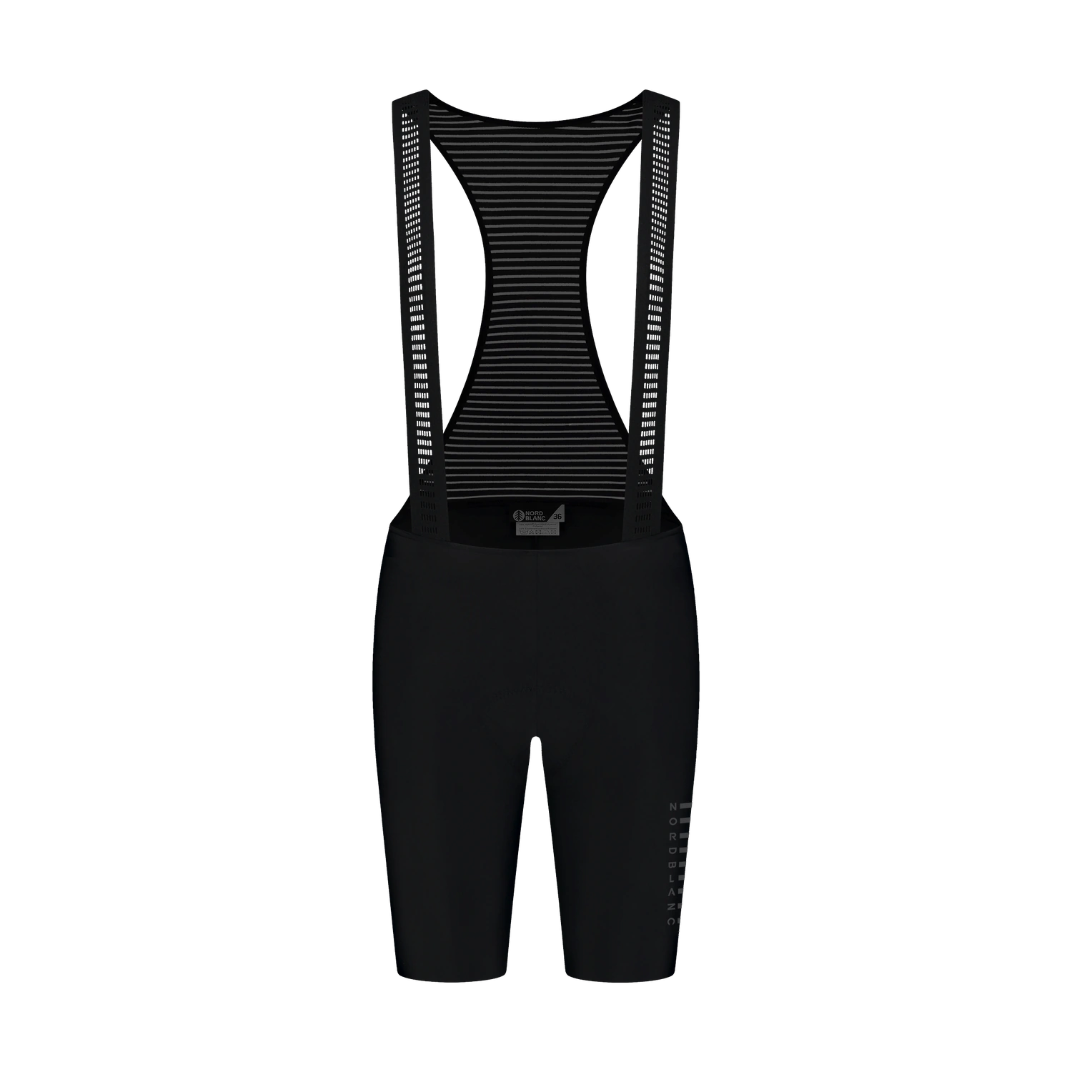 Kurze Fahrradhose Damen - ATLAS schwarz