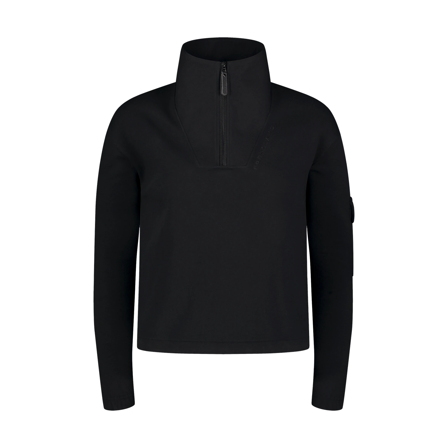 Sweatshirt women's - VIVID black-1