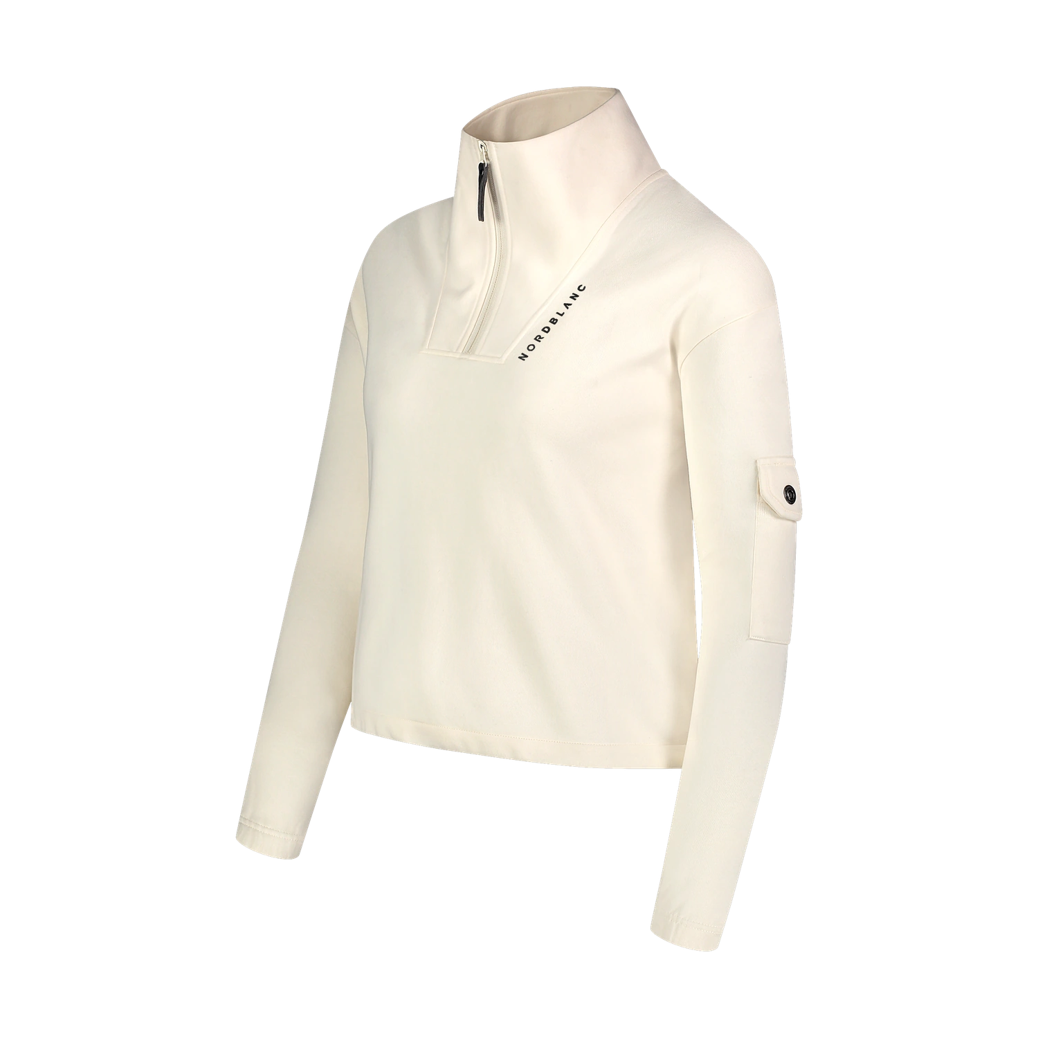 Sweatshirt women's - VIVID white-4
