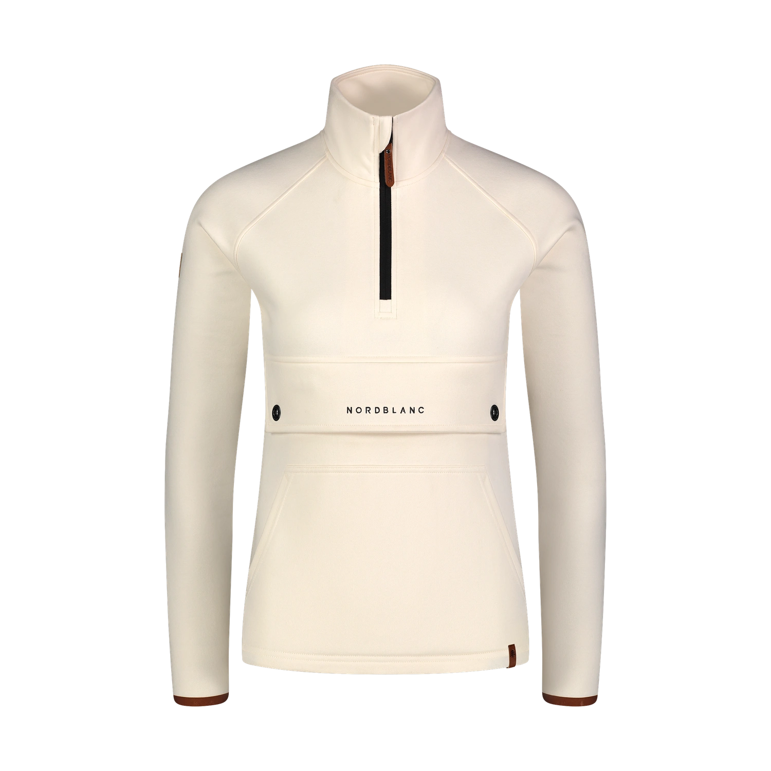Sweatjacke Damen - INEFFABLE weiß