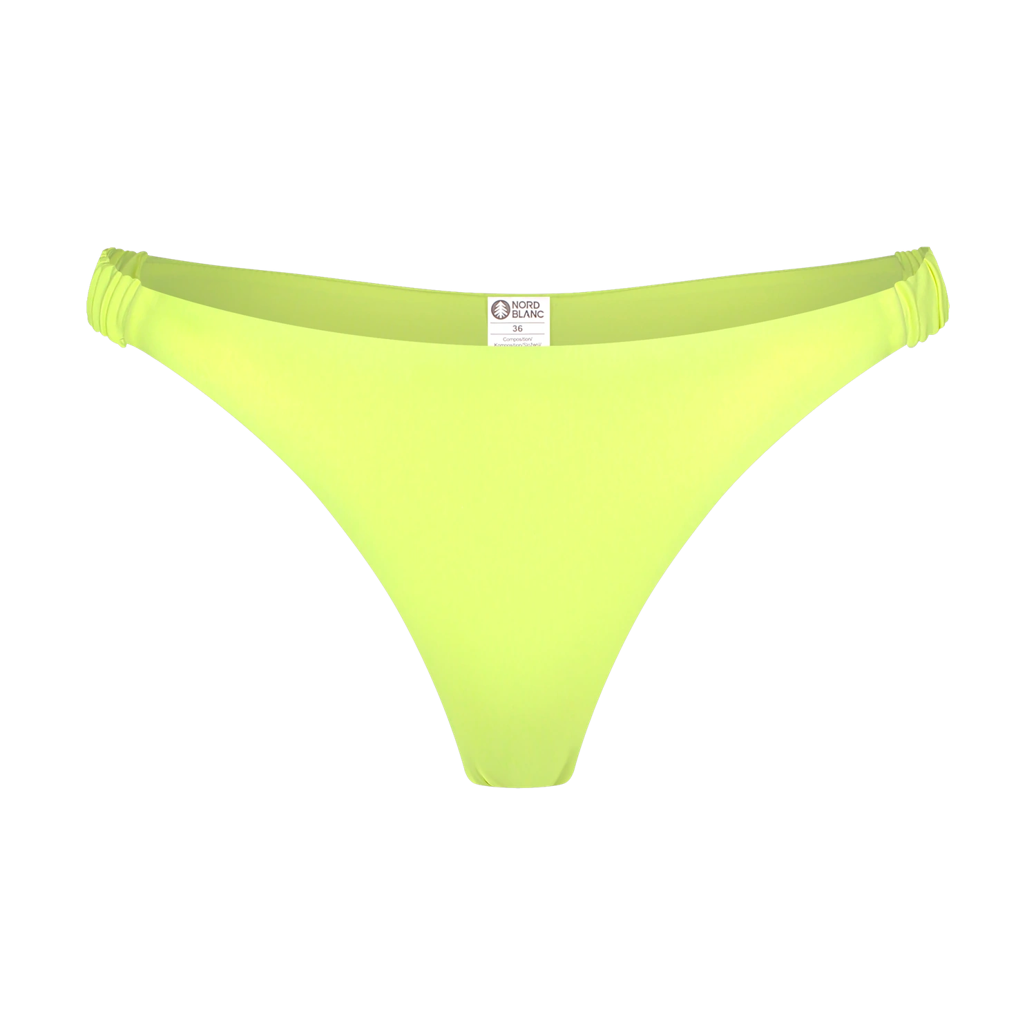 Bikinové kalhotky dámské - WIDEOCEAN zářivě žluté-1