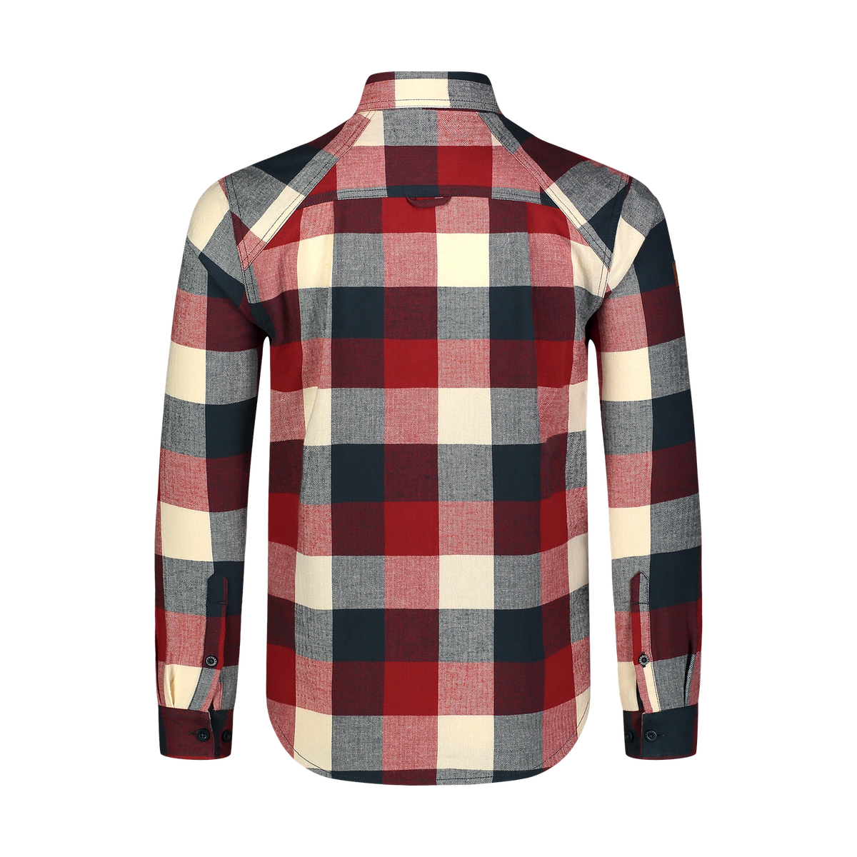 Flanellhemd Herren - QUANTUM rot-4