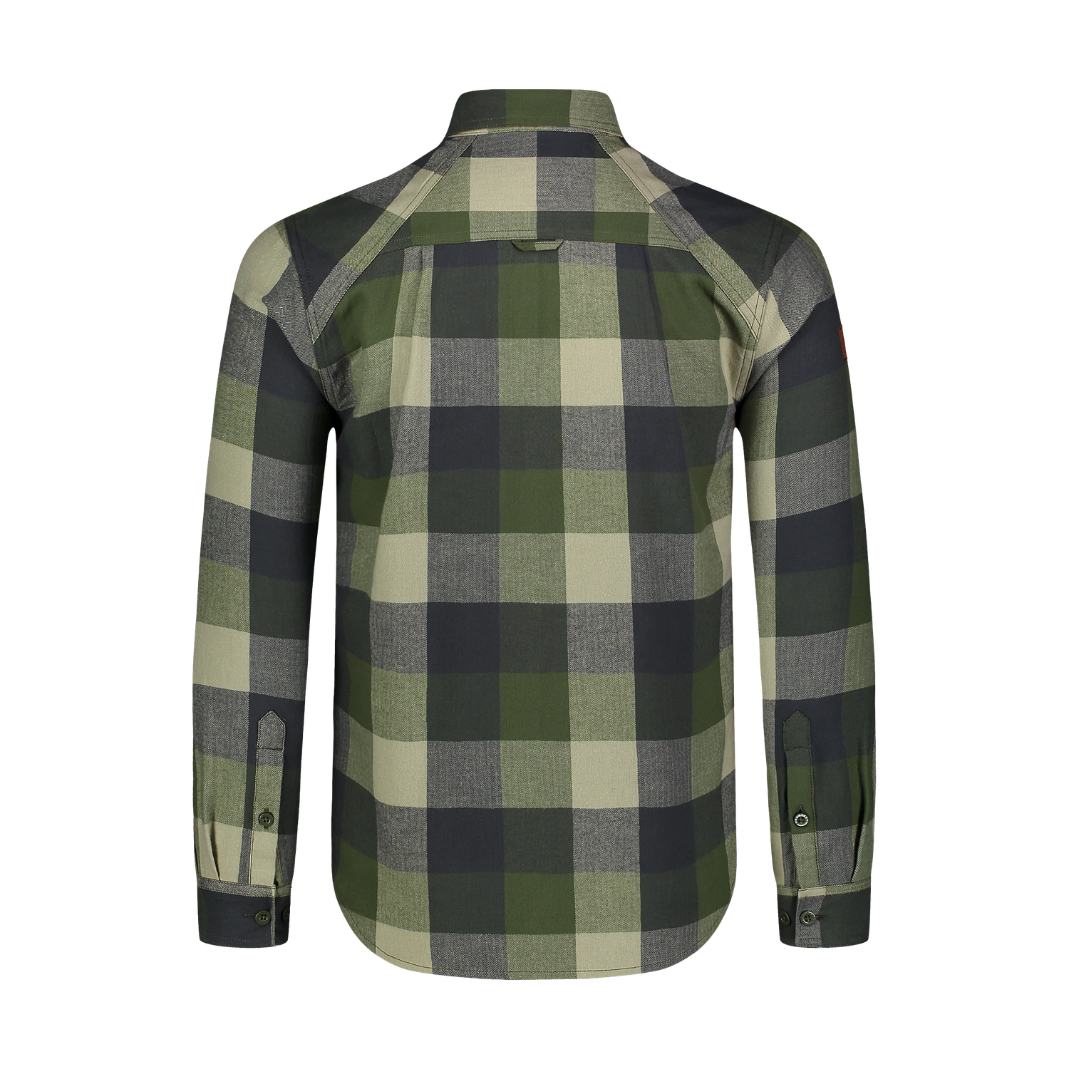 Flanellhemd Herren - QUANTUM grün-6