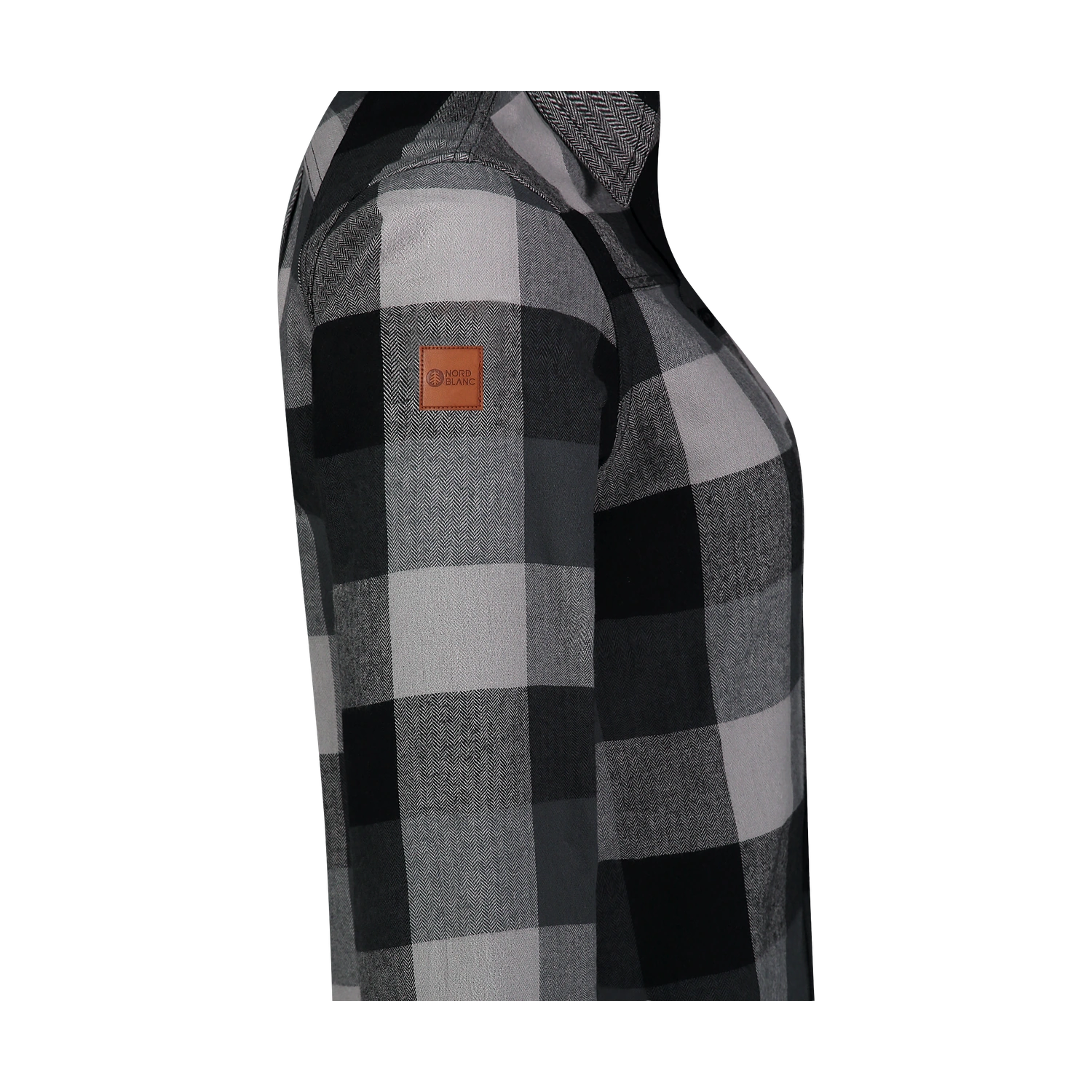 Flannel shirt women's - HALCYON black-3