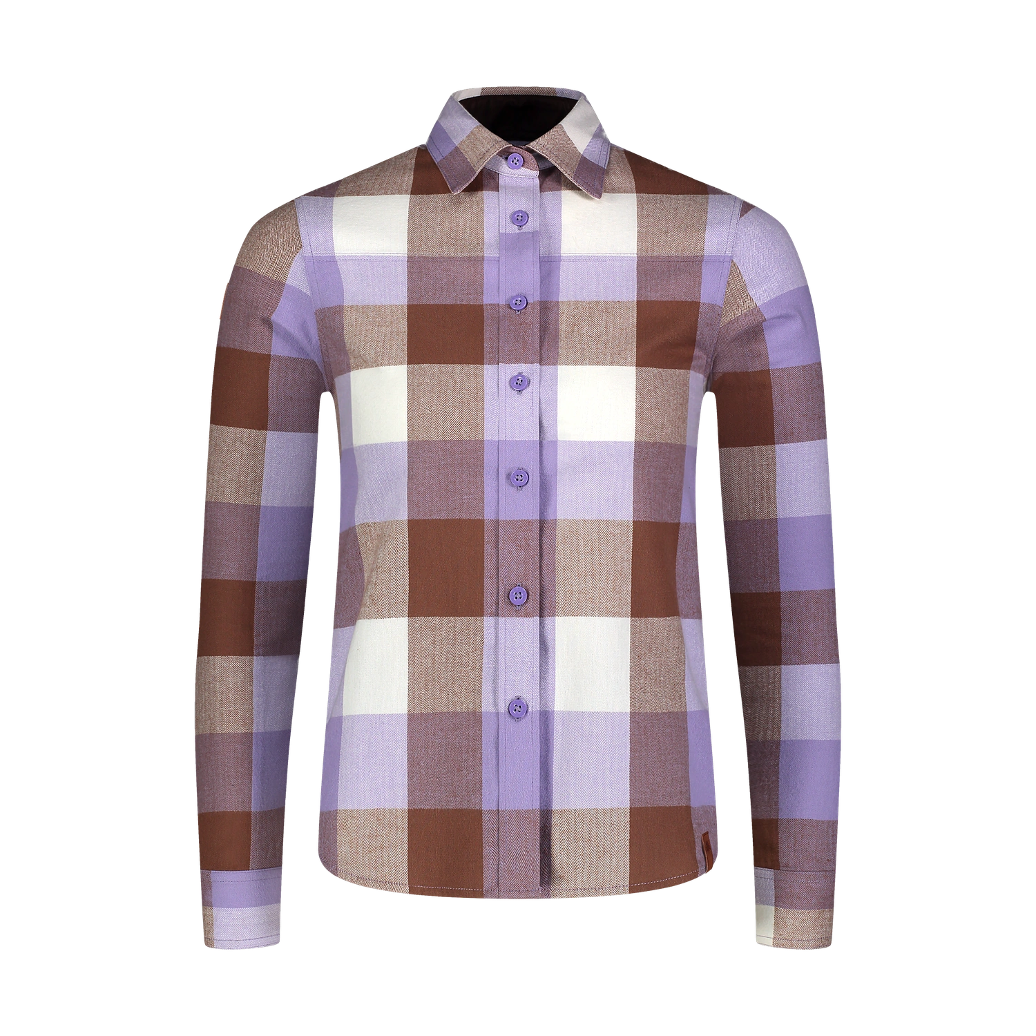 Flanellhemd Damen - HALCYON lila