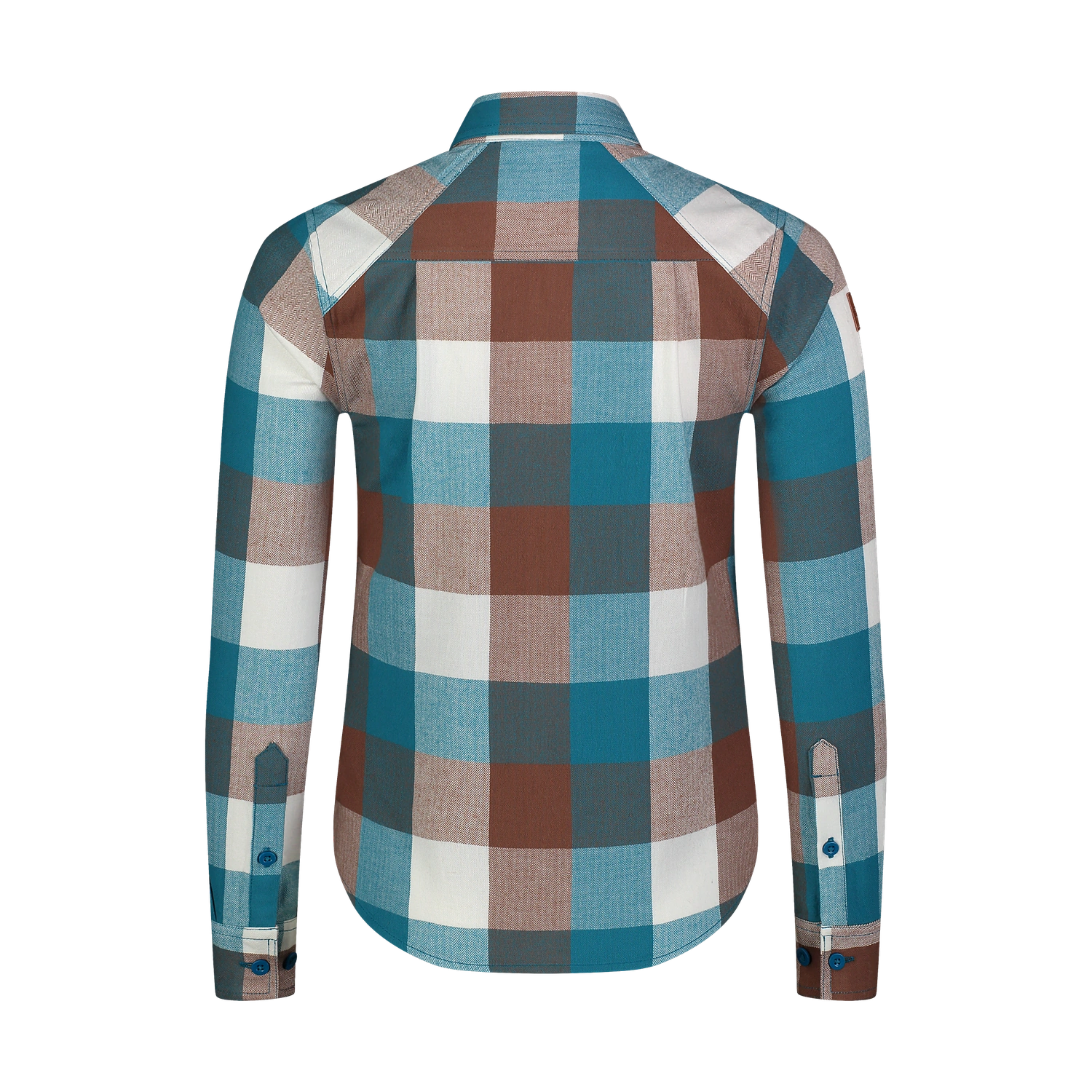 Flannel shirt women's - HALCYON blue-2