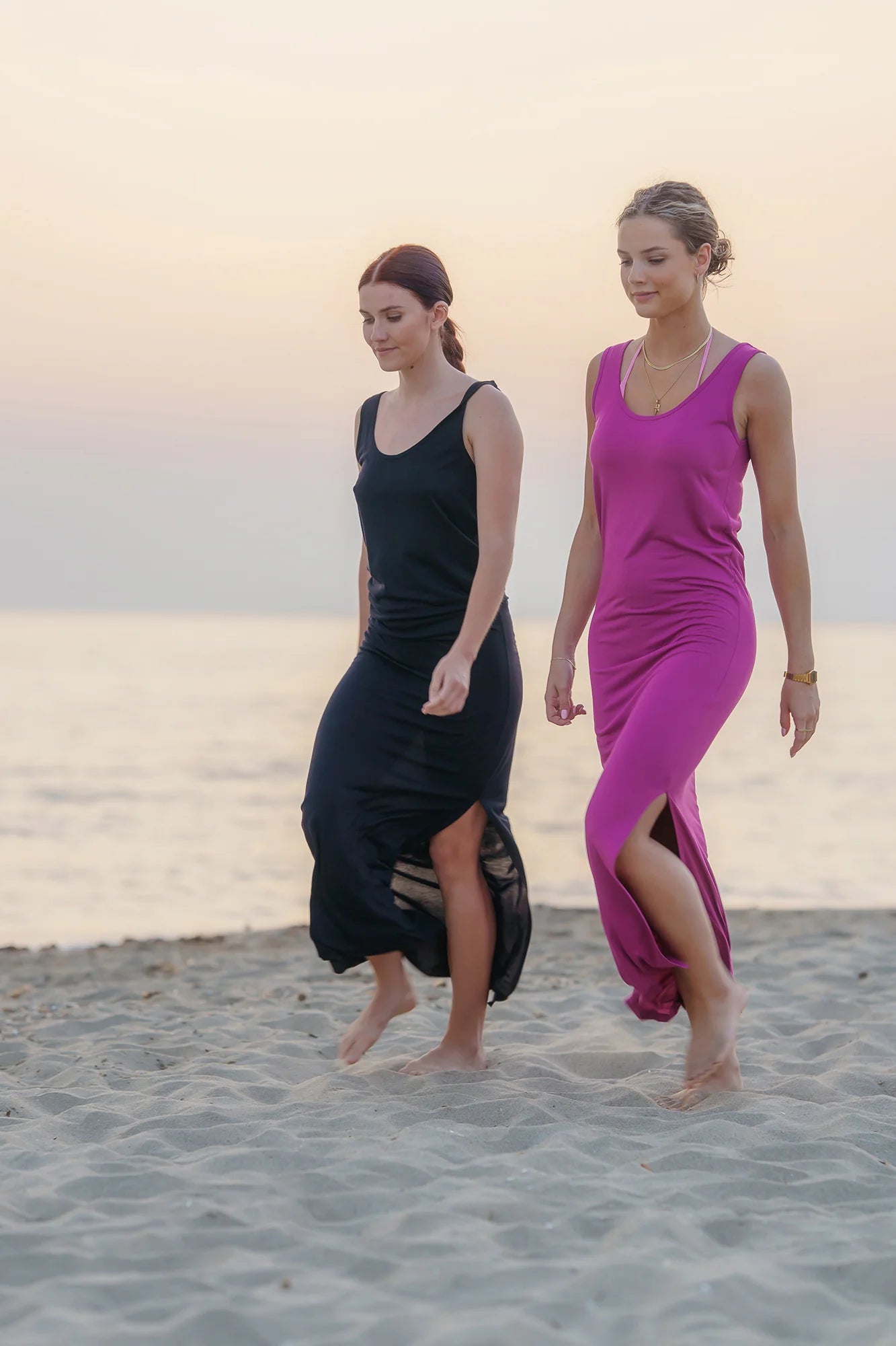 Dress women's - LINA pink-3