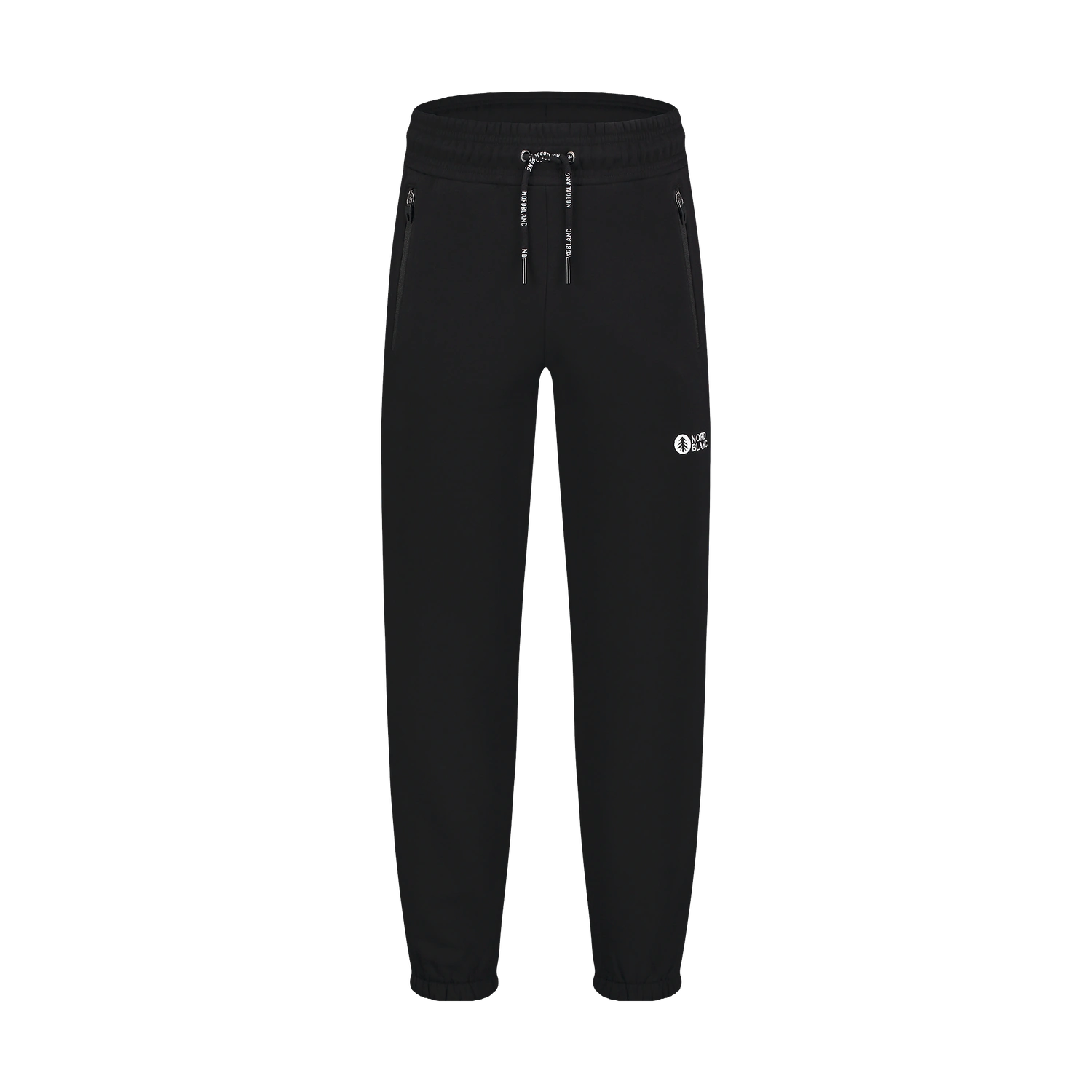Baumwolle Sweat- hosen Herren - COMFYSTRIDE schwarz