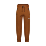 Cotton sweatpants men's - COMFYSTRIDE brown