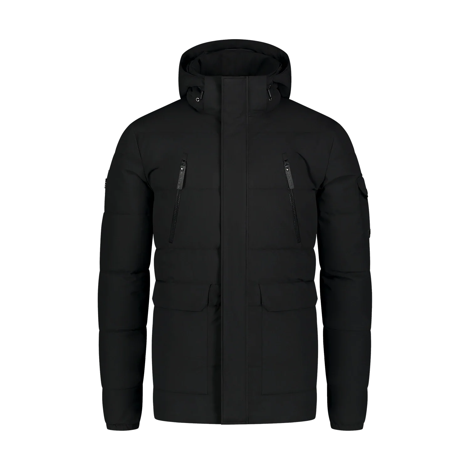 Wasserdichte Winterjacke Herren - FYRN schwarz