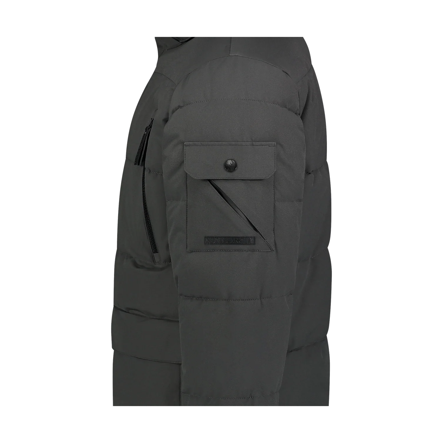 Wasserdichte Winterjacke Herren - FYRN grau-8