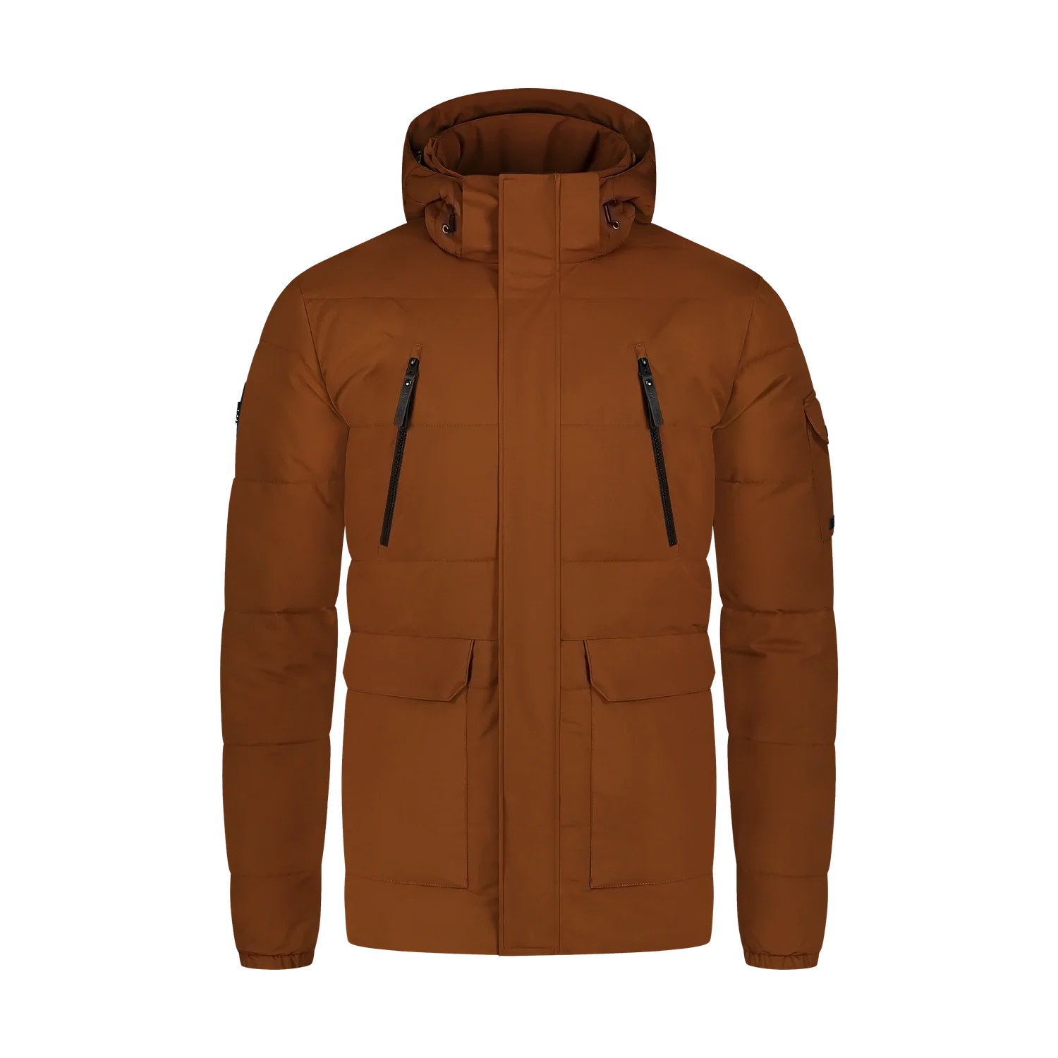 Wasserdichte Winterjacke Herren - FYRN braun