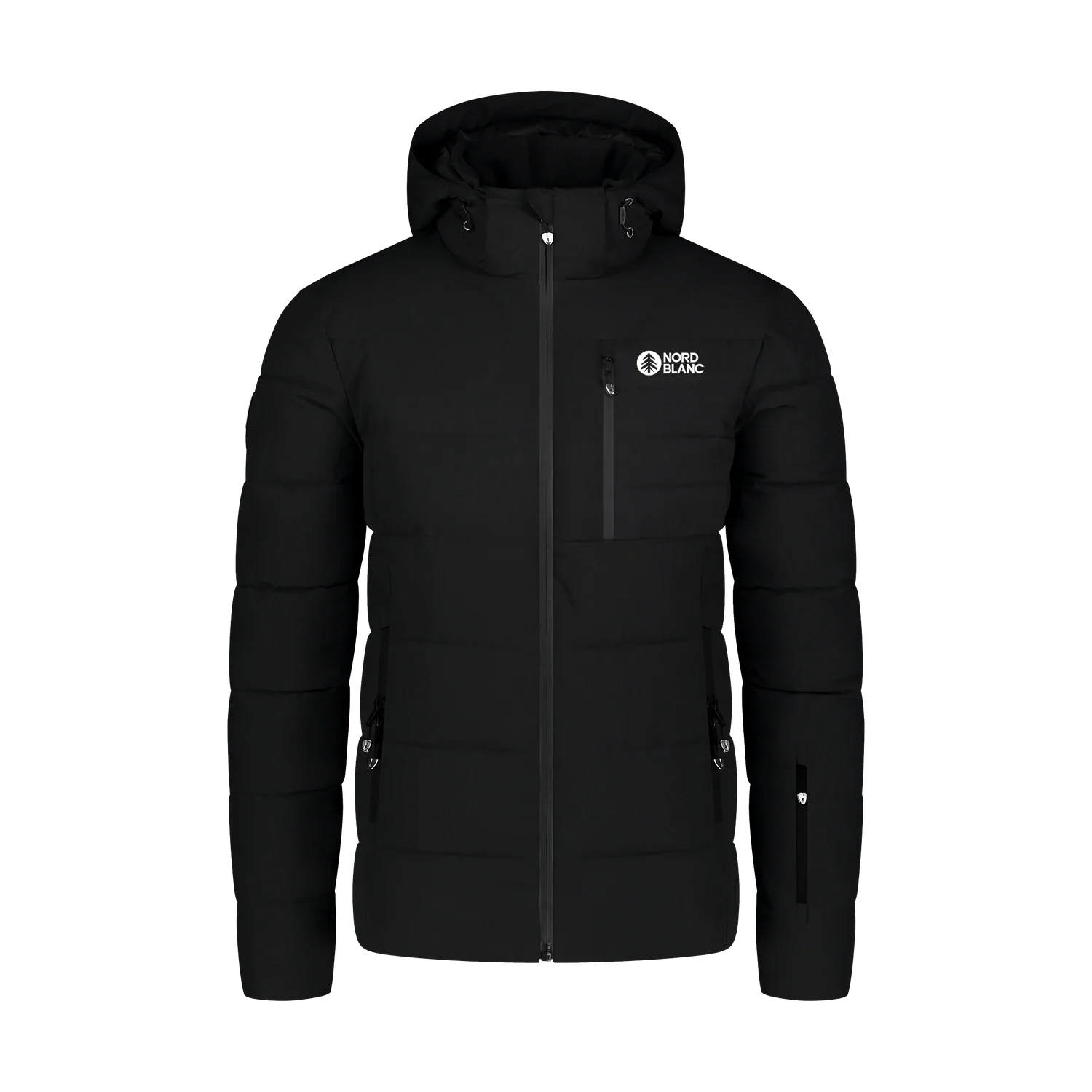 Wasserdichte Winterjacke Herren - BRAMBLE schwarz