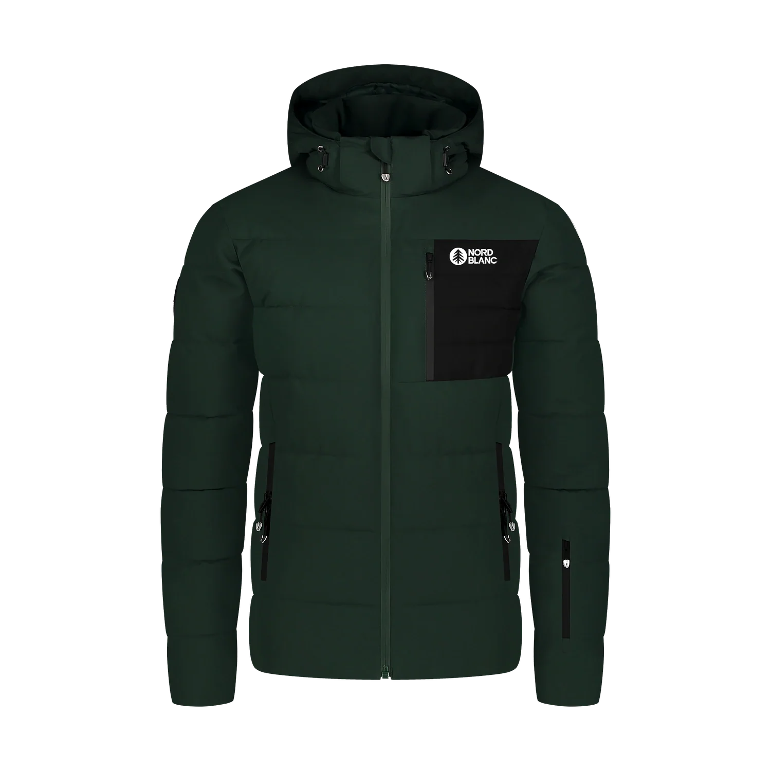 Wasserdichte Winterjacke Herren - BRAMBLE grün