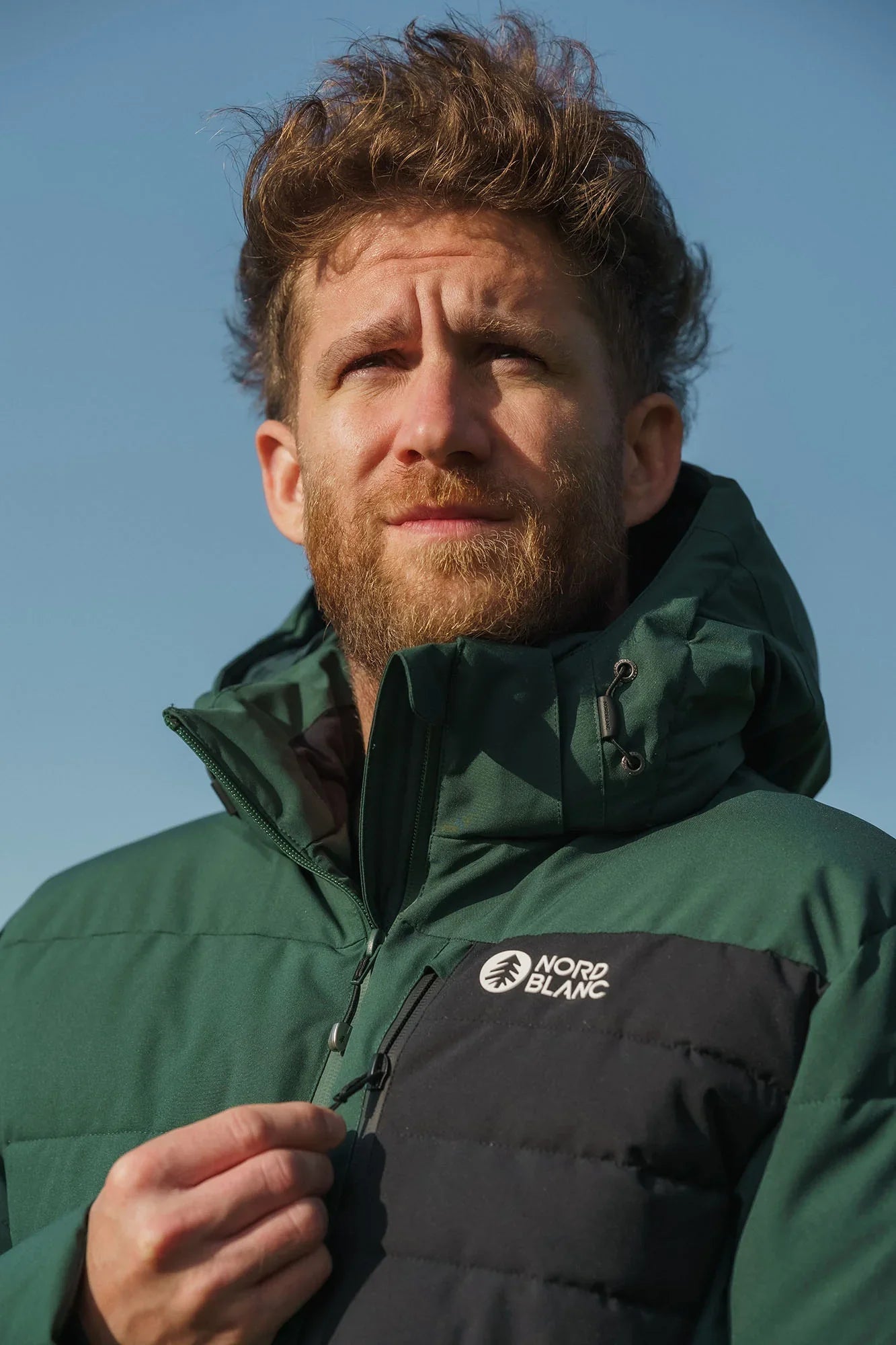 Wasserdichte Winterjacke Herren - BRAMBLE grün-7