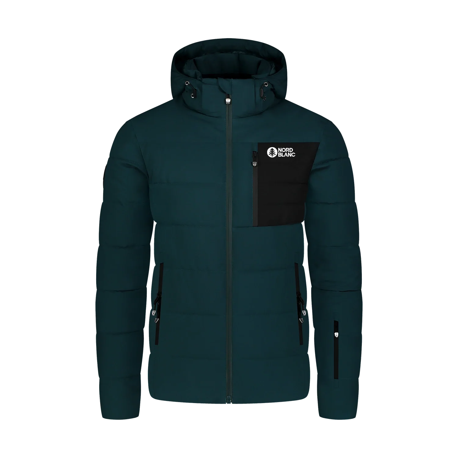Wasserdichte Winterjacke Herren - BRAMBLE grün