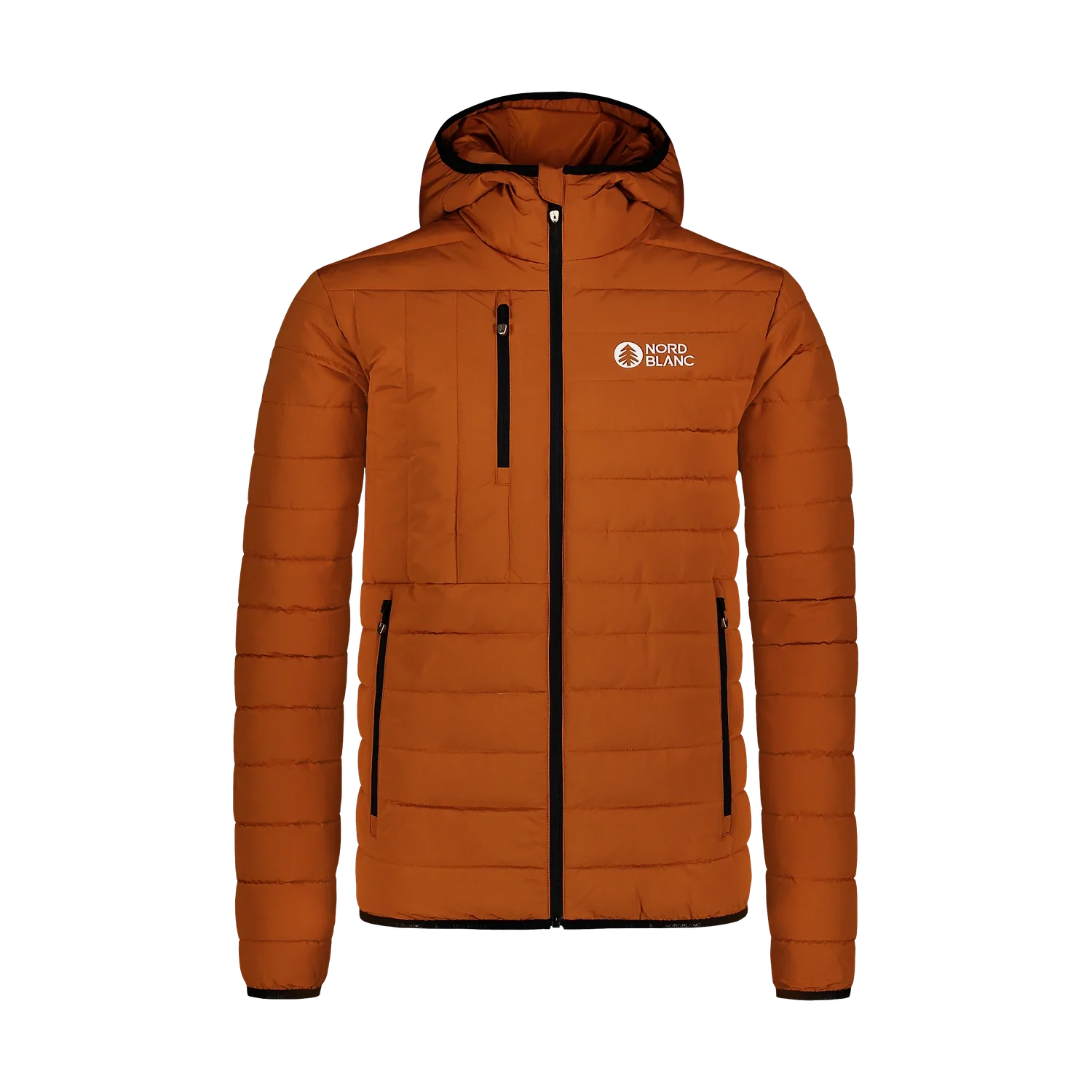 Winter jacket men's - QUILL brown-1