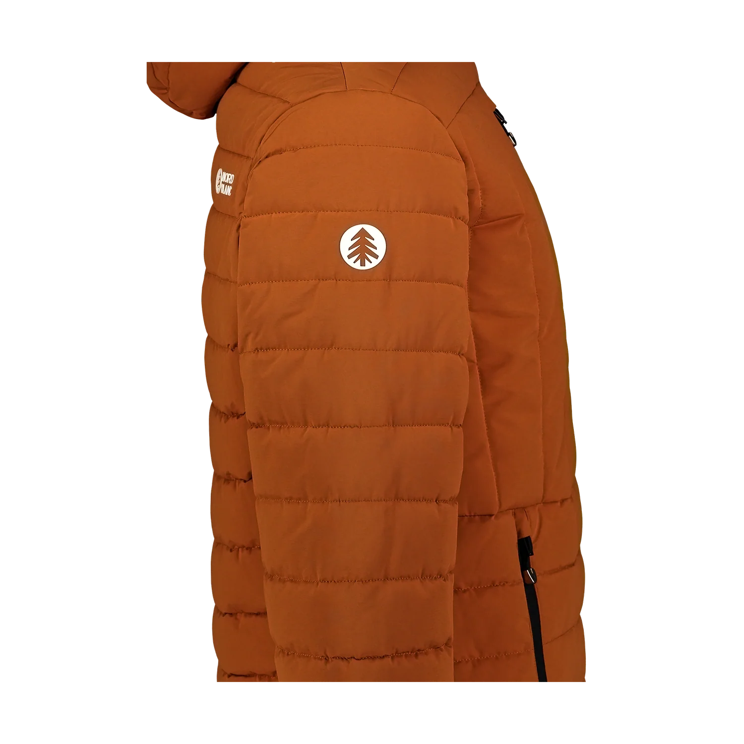 Winter jacket men's - QUILL brown-8