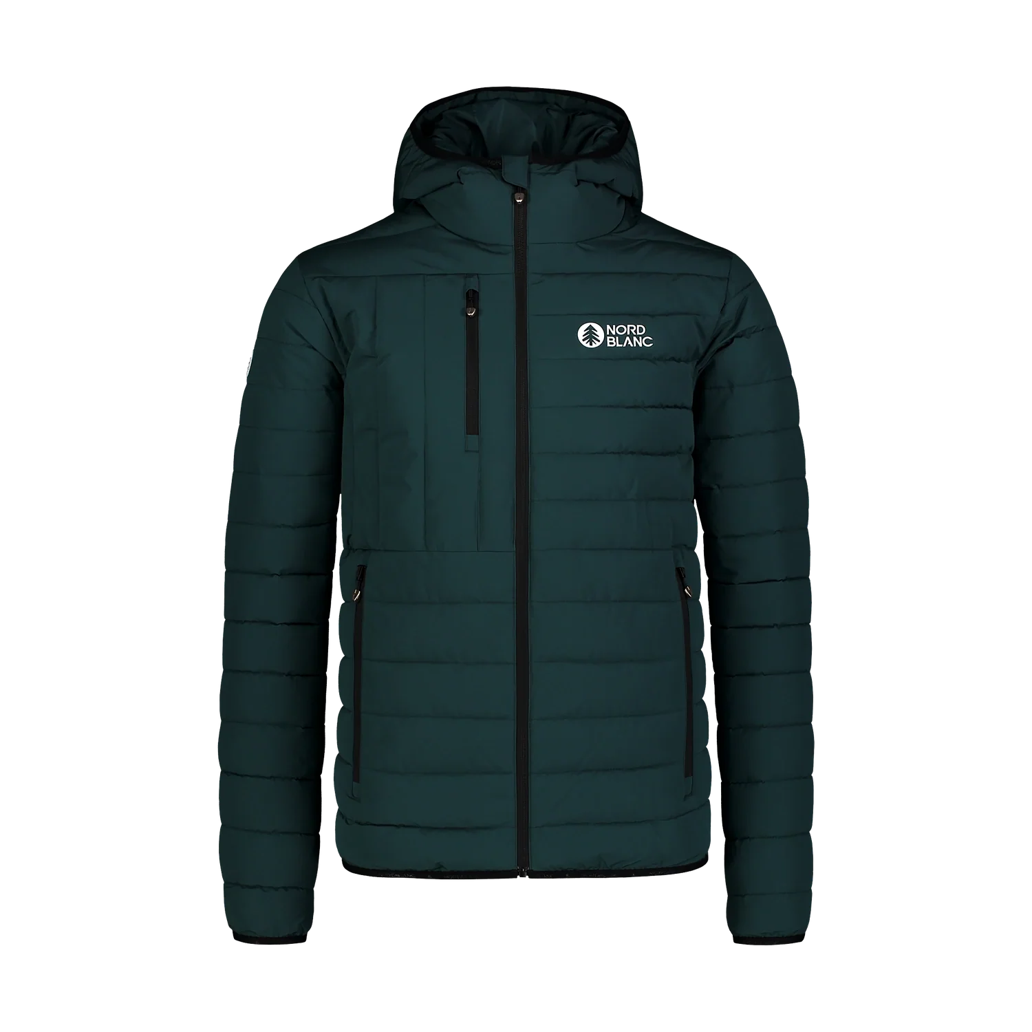 Winter jacket men's - QUILL green
